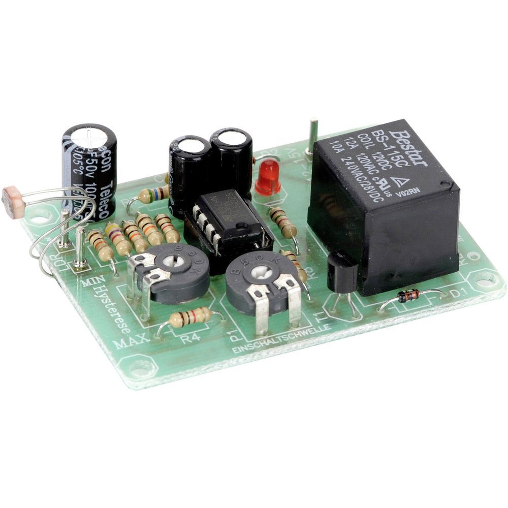 [Besonderheit, Qualitätsprodukte] H-Tronic Sensor H-Tronic Dämmerungsschalter Bausatz 12 V/DC