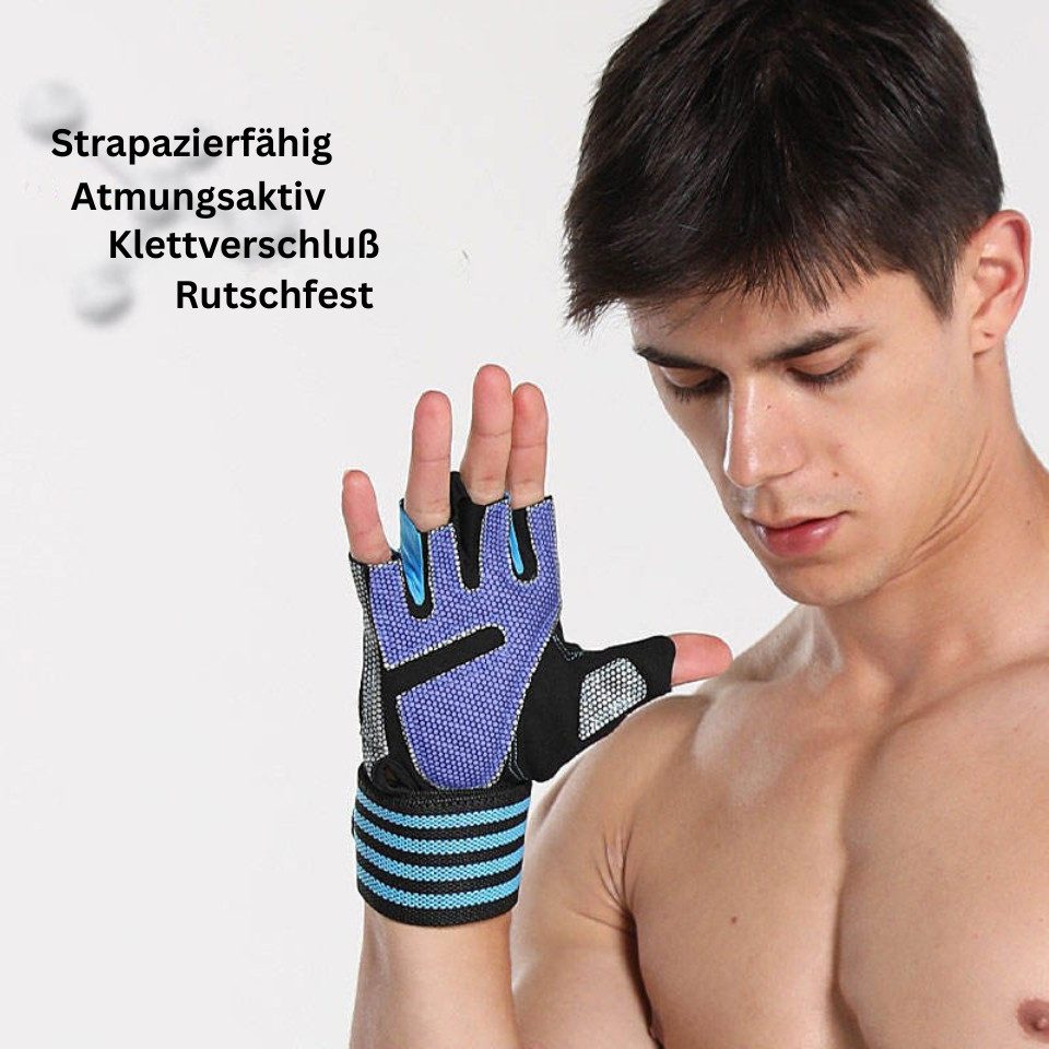 Rötting Design Trainingshandschuhe mit Handgelenkschutz für Fitness Fahrrad günstig online kaufen