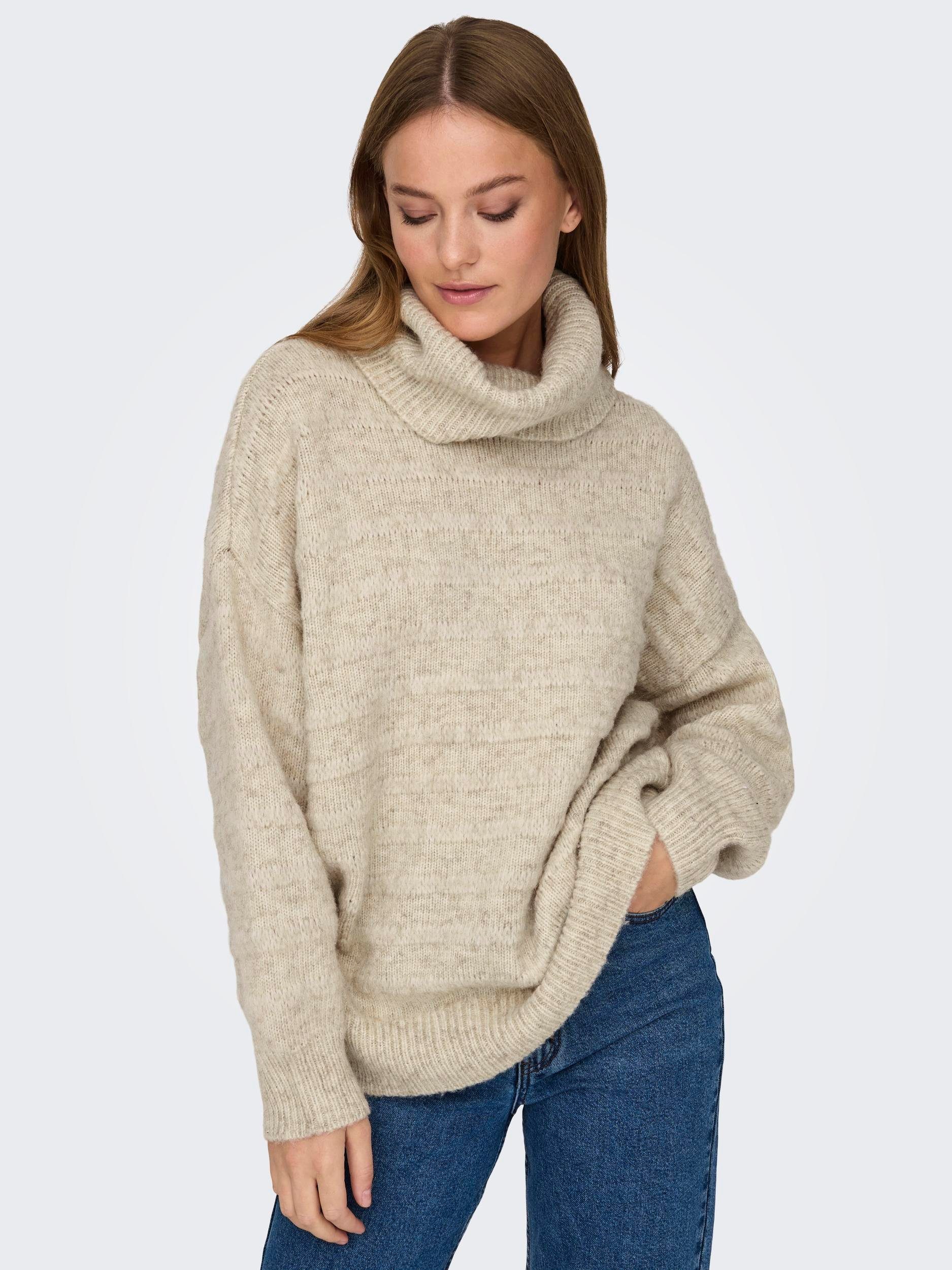 Rollkragenpullover ONLCELINA LIFE LS LOOSE ROLLNECK CC KNT