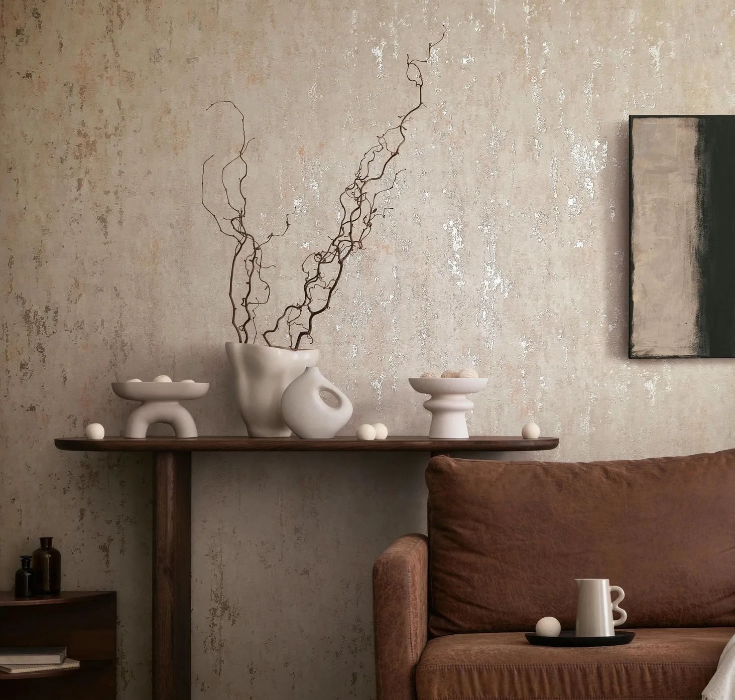 Marburg Vliestapete Tapete Calm Concrete, geprägt, urban, moderne Vliestapete für Wohnzimmer Schlafzimmer Küche – Bild 3 von 3