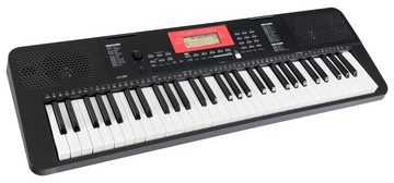Classic Cantabile Home Keyboard LK-290 61 Leuchttasten-Keyboard mit Anschlagdynamik, 580 Sounds, umfangreiche Lernfunktion & Aufnahmefunktion
