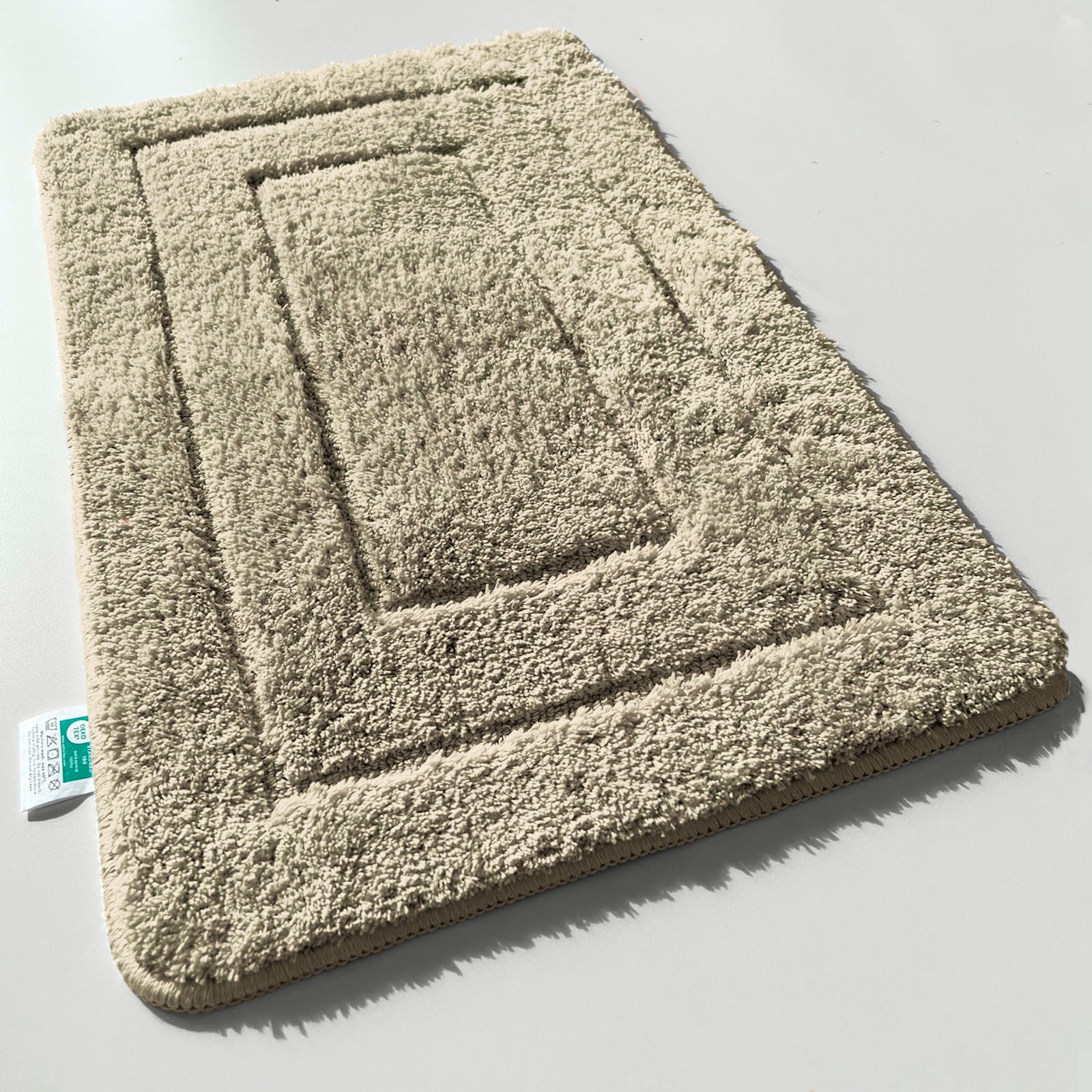 Karat Badematte Atlantis, Rutschhemmende Rückseite, Reckteckig, Polyester, günstig online kaufen