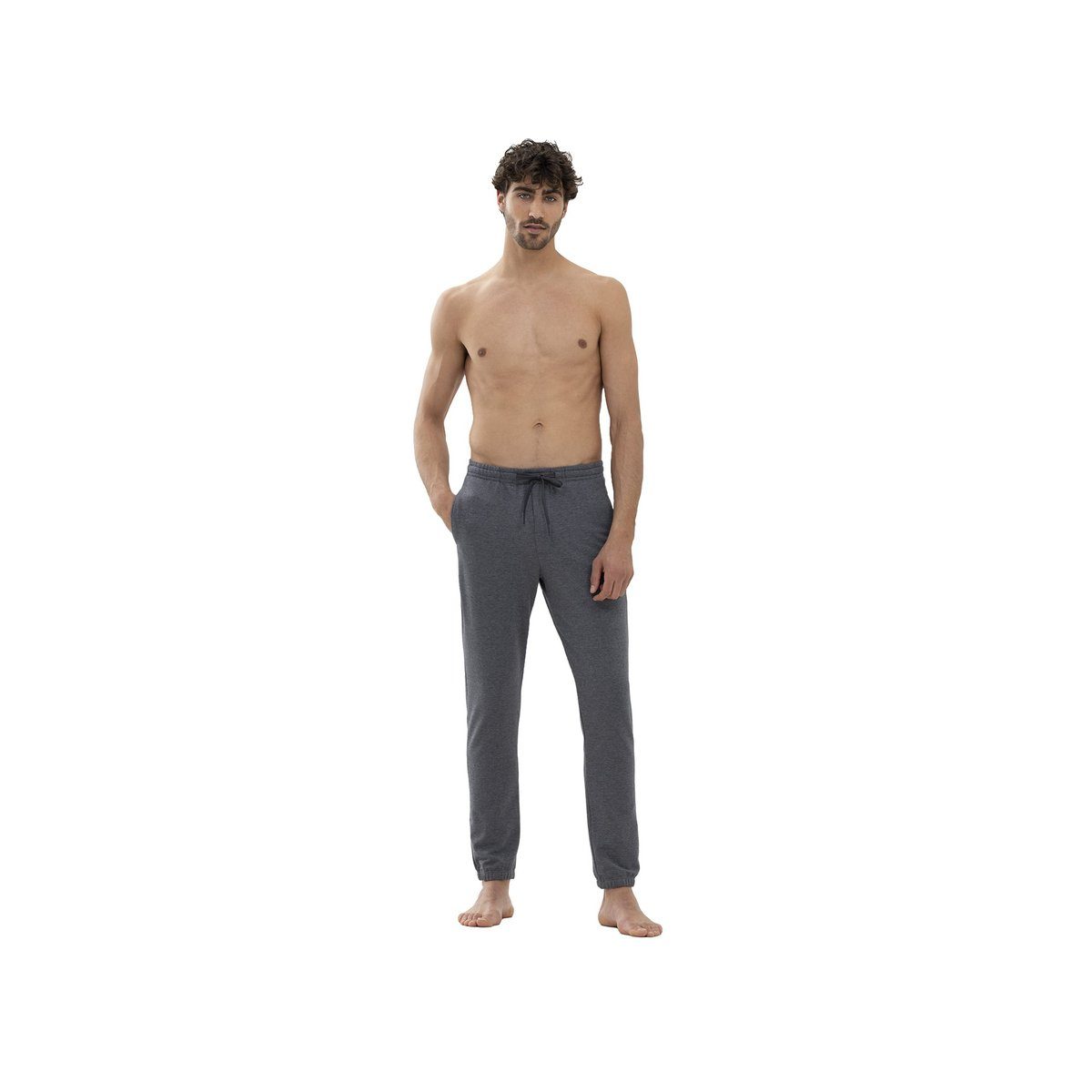 Pyjama Pyjama kurz für Herren in unifarben