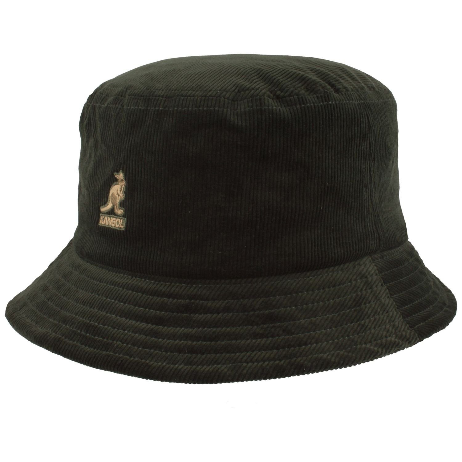 loden modischer Hut Unisex dunkelgrün Fischer Fischerhut / Cord Kangol Bucket