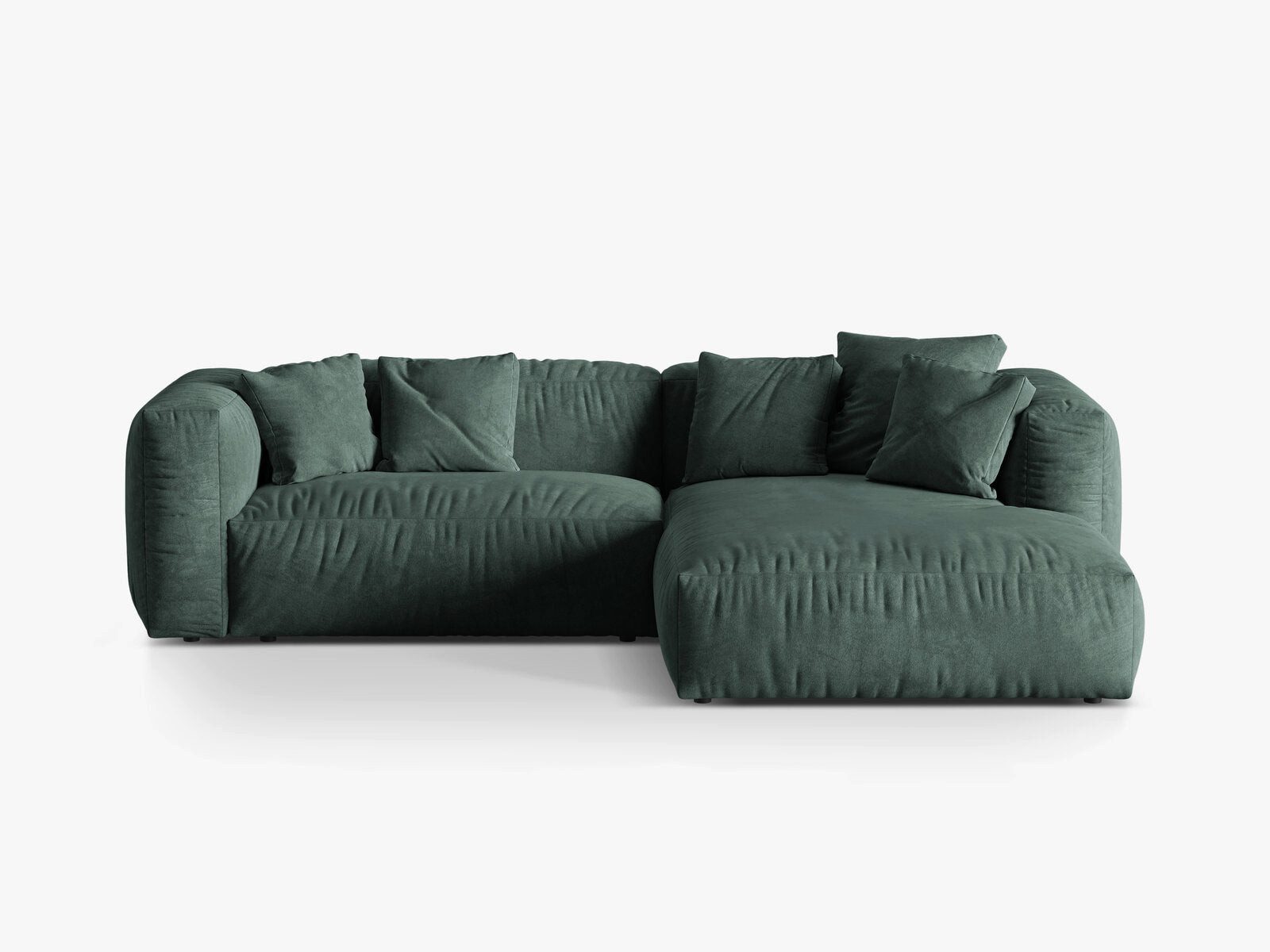 Micadoni Ecksofa Martina, 2-Sitzer, 280 cm breit