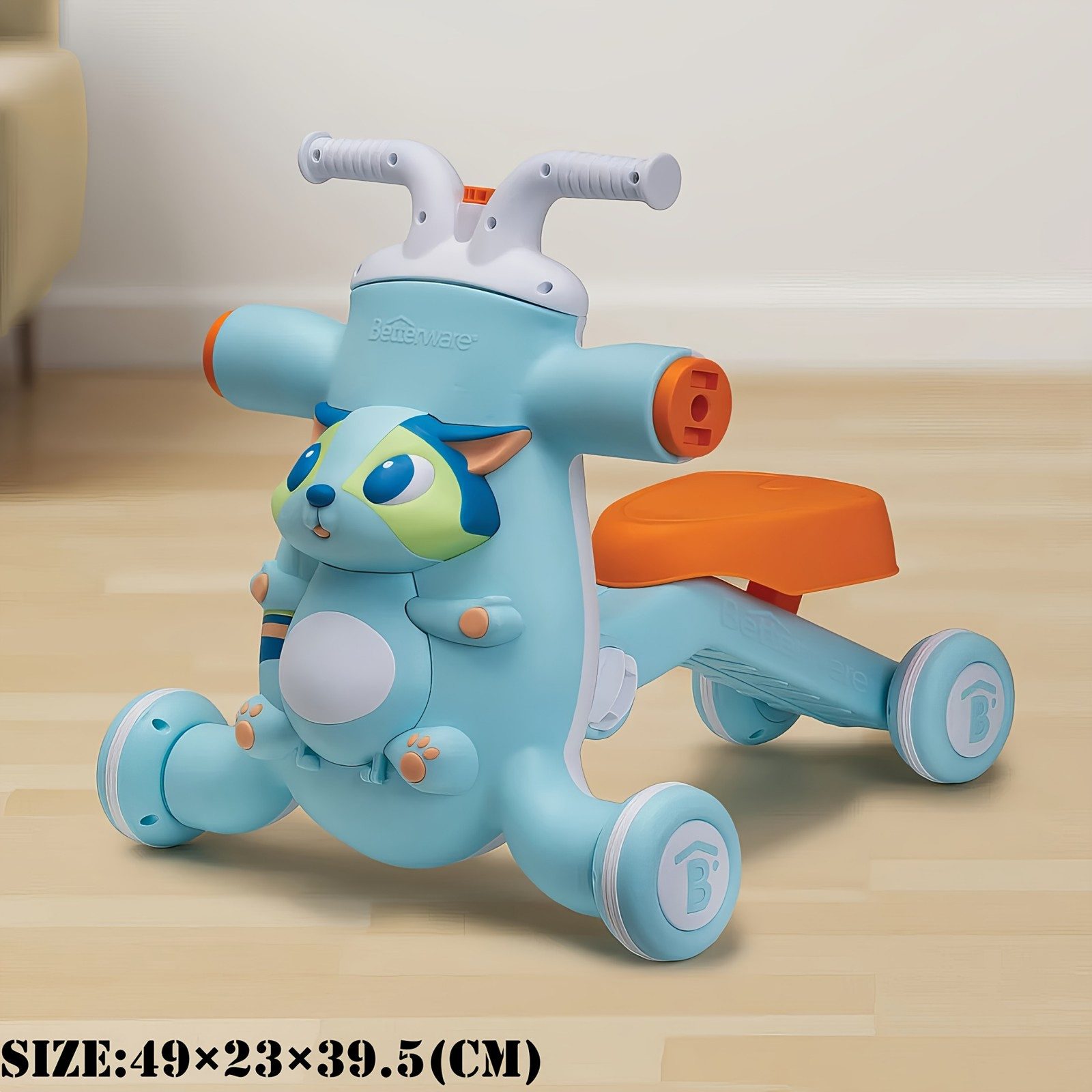 ZMH Ходунки Lauflernhilfe Walky Talky Faltbarer Babywalker, ein multifunktionaler