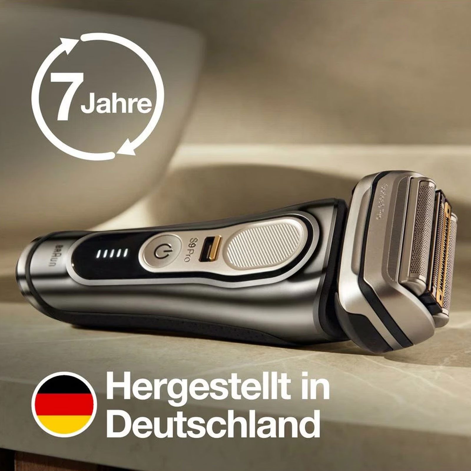 Braun Elektrorasierer Series 9 9486cc schwarz|silberfarben