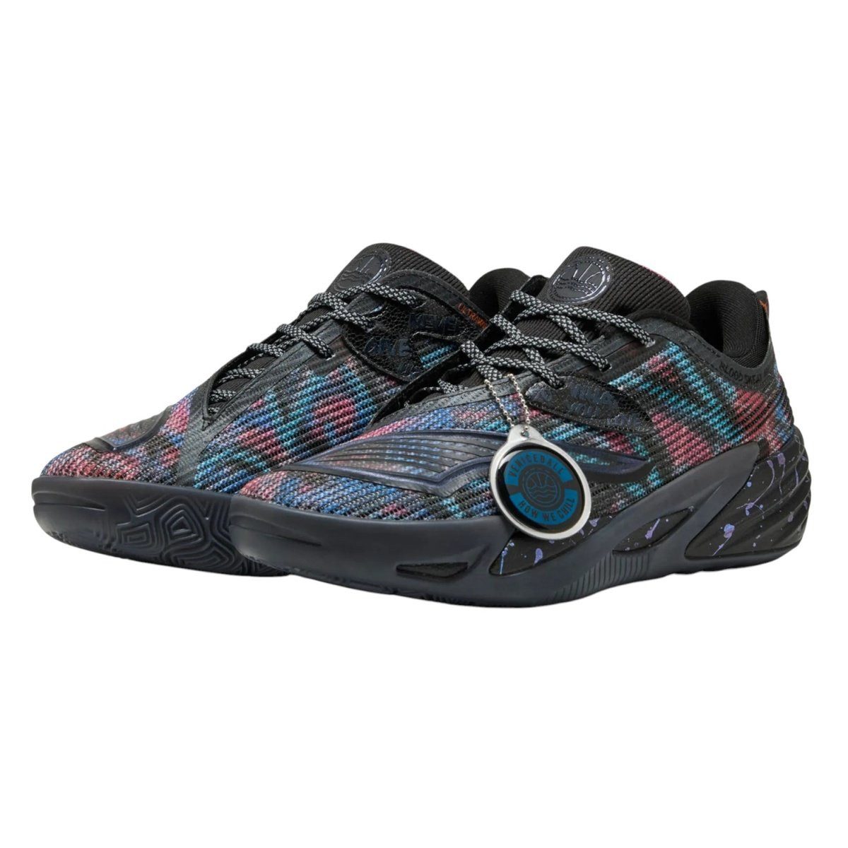 PUMA Hallen-Indoorschuhe All-Pro Nitro™ 2 VBL (Basketball) schwarz/bunt Badmintonschuh