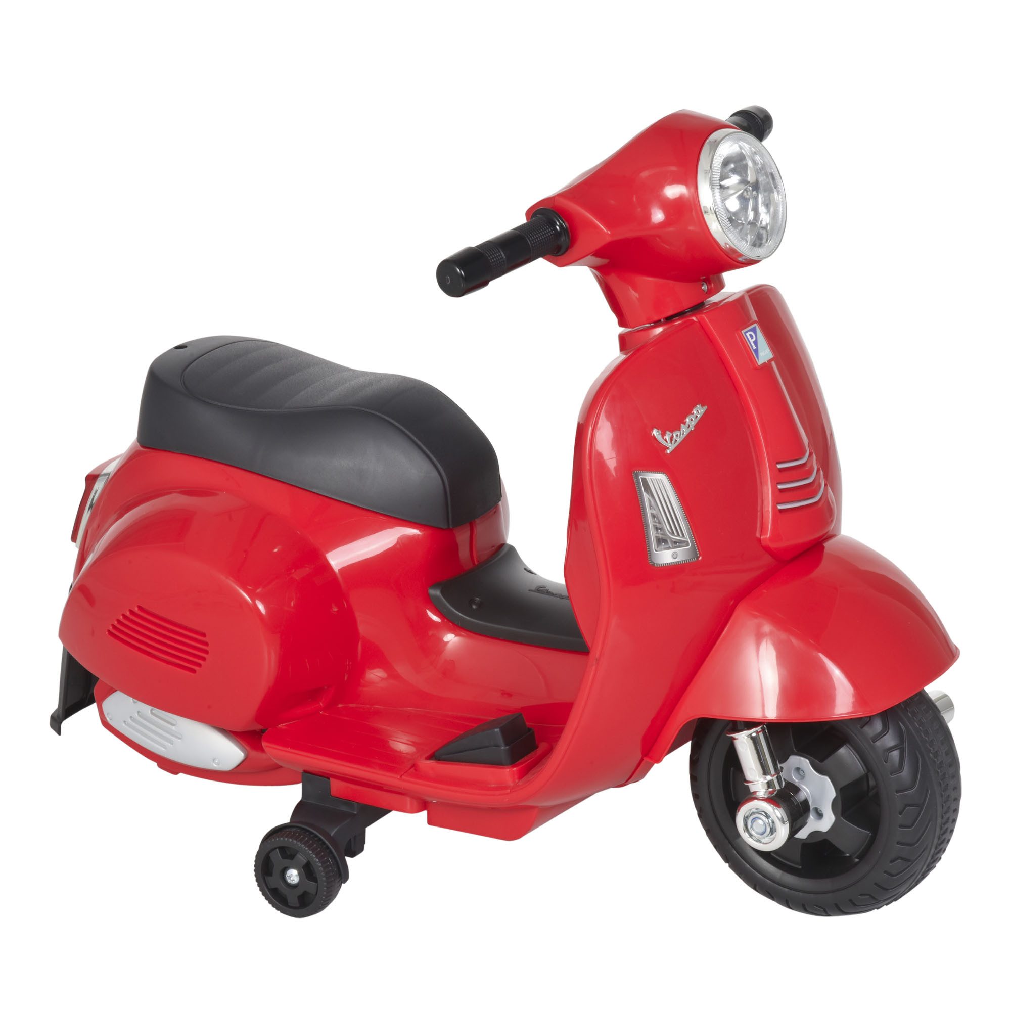 FELIXLEO Elektroläusekamm Elektro Kindermotorrad Vespa Elektromotorrad LED-Licht, Sound