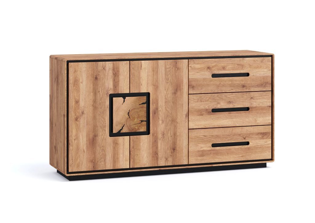 Main Möbel Sideboard Kommode 145x77cm Wildeiche Zarah
