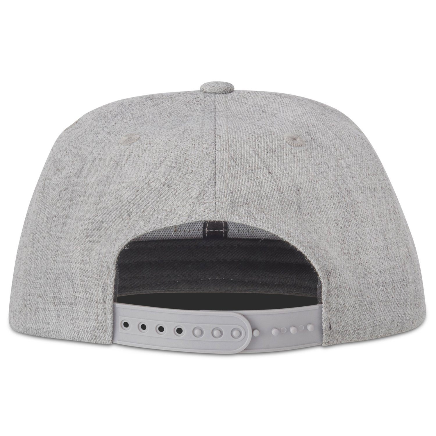 Cap Johnny DEAN Unisex Snapback Urban Teenager grau Größenverstellbar, Herren Damen Cap Basecap FLAT