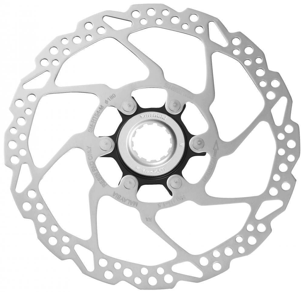 Scheibenbremse Shimano SM-RT54-I 180 mm Center Lock Bremsscheibe - zuverlässige Brems