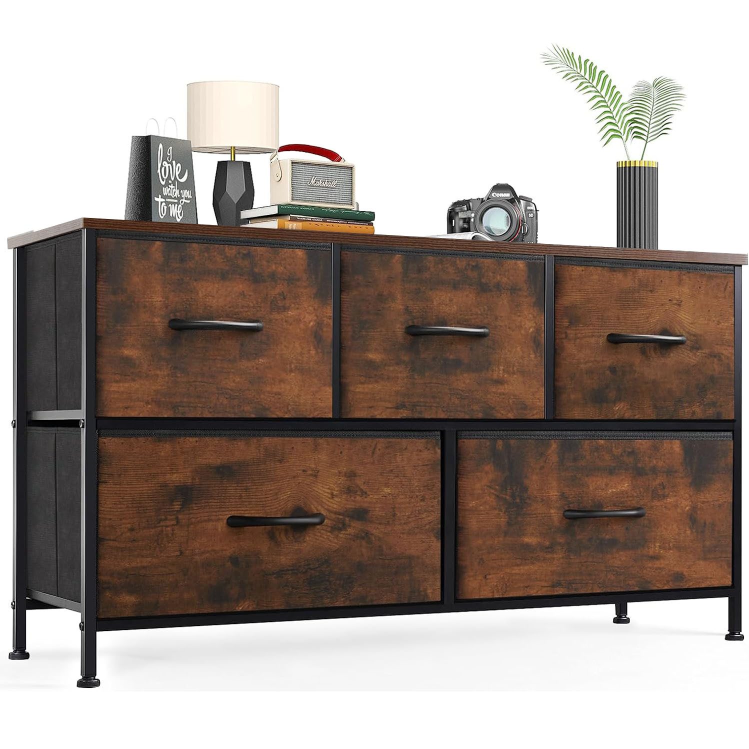 SURFOU Sideboard Kommode mit 7 Schubladen günstig online kaufen