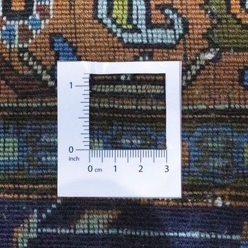 Wollteppich Ardebil Teppich handgeknüpft blau, morgenland, rechteckig, Höhe: 9 mm, handgeknüpft