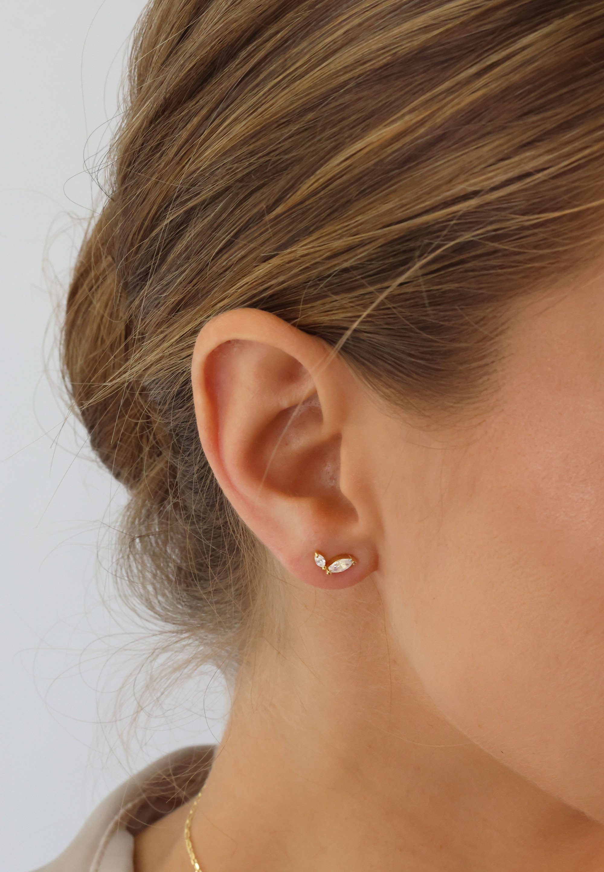 NANA KAY Paar Ohrstecker Sparkly Couture, mit wunderbarem Steinbesatz