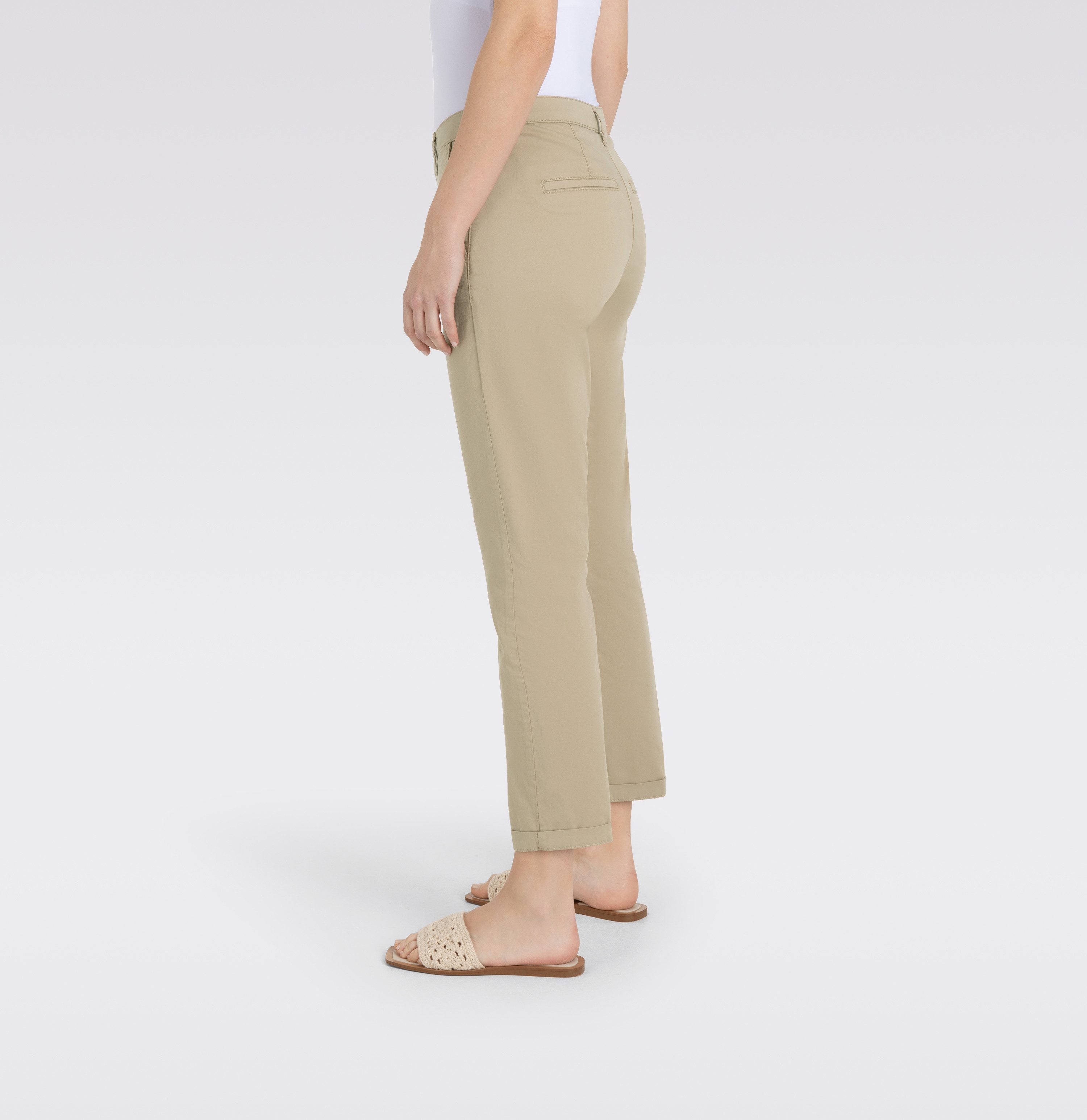 MAC Chinohose CHINO turn up mit dezentem Glanz, elegant und sportiv zugleich – Bild 4 von 5