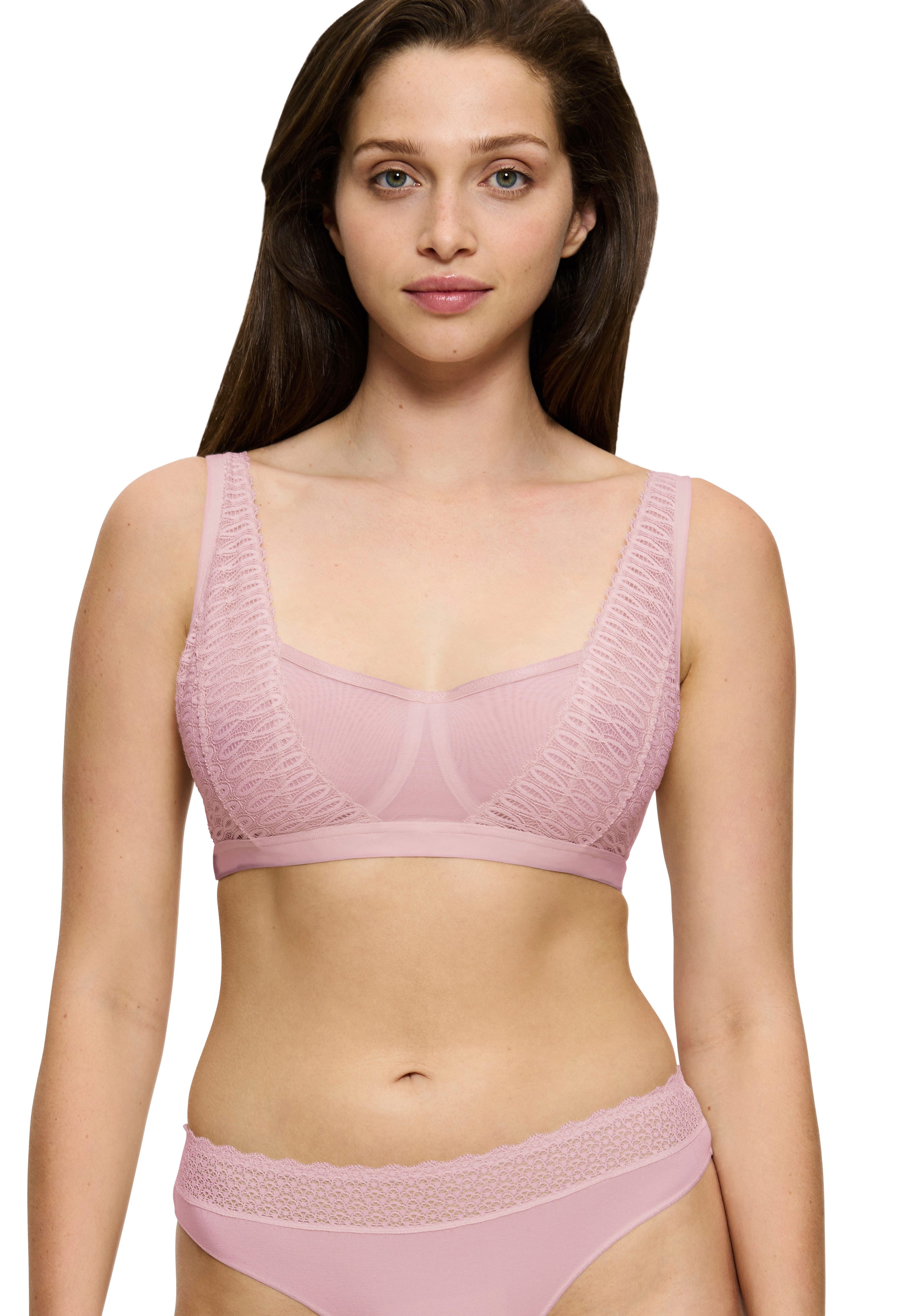 Triumph Bügel-BH Aura Spotlight T moderne Grafikspitze, eckiger Ausschnitt