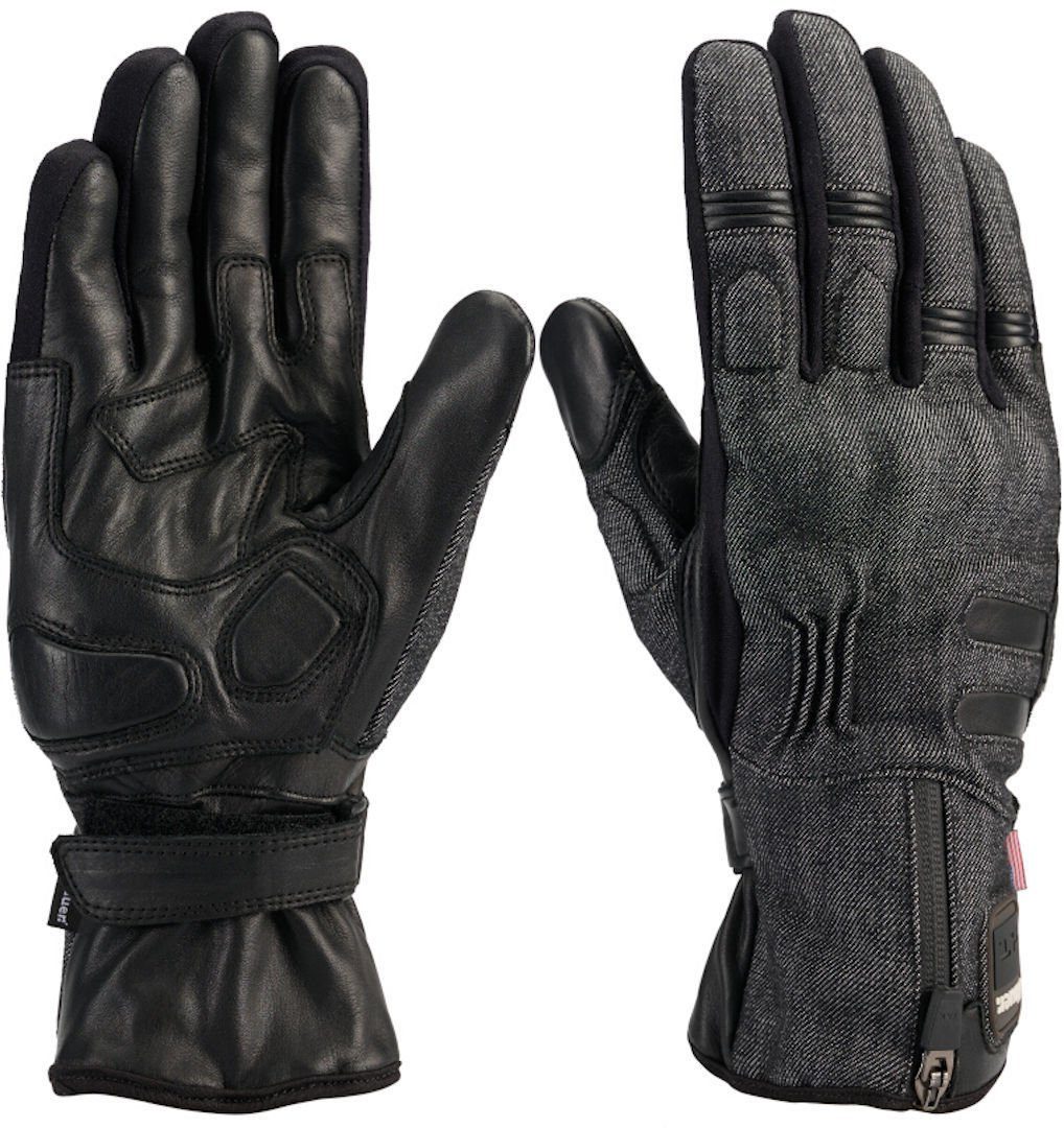 Blauer Motorradhandschuhe Union Winter Motorradhandschuhe
