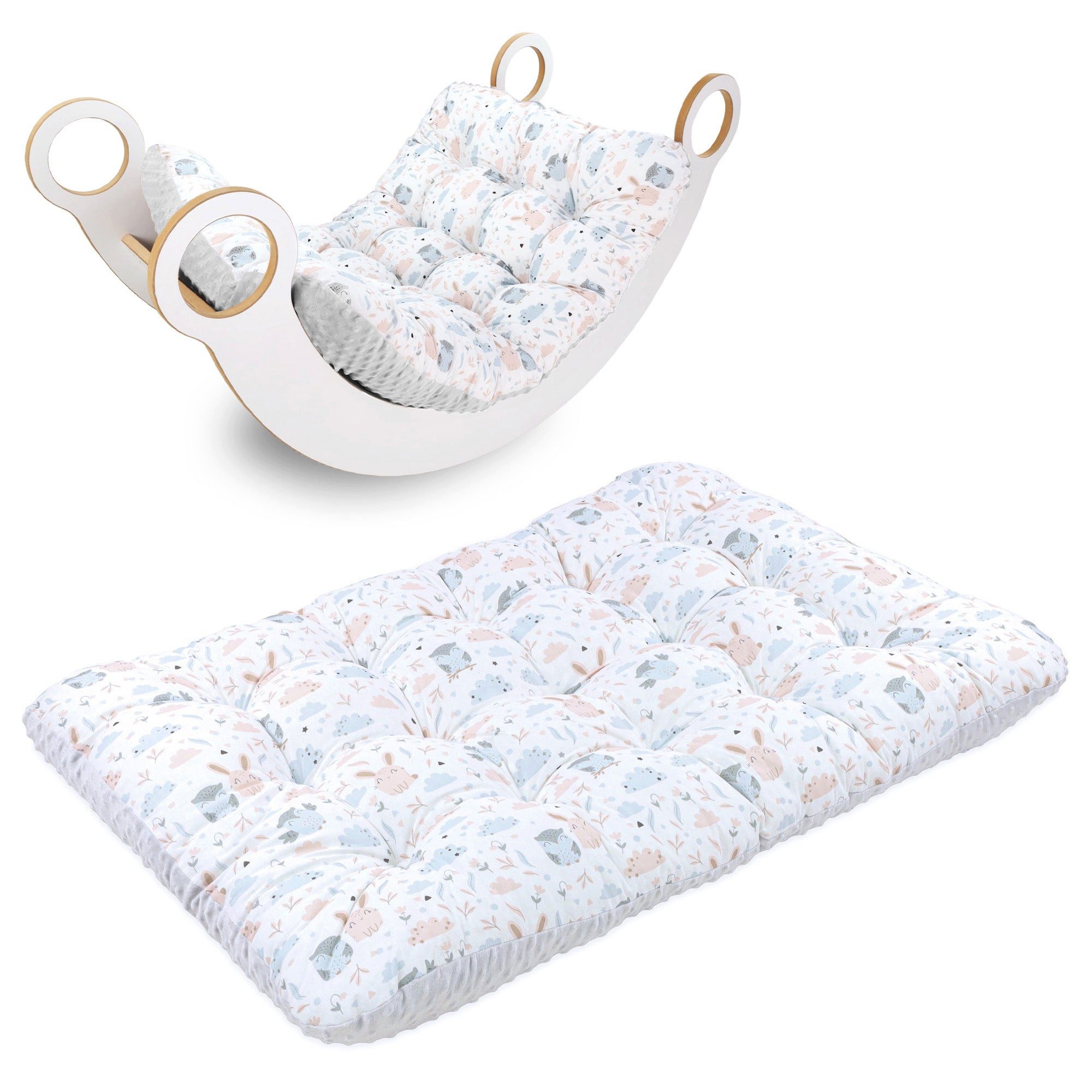 Babymatratze Bodenkissen groß 70x110 cm - Sitzkissen Kinder Boden Spielmatt günstig online kaufen