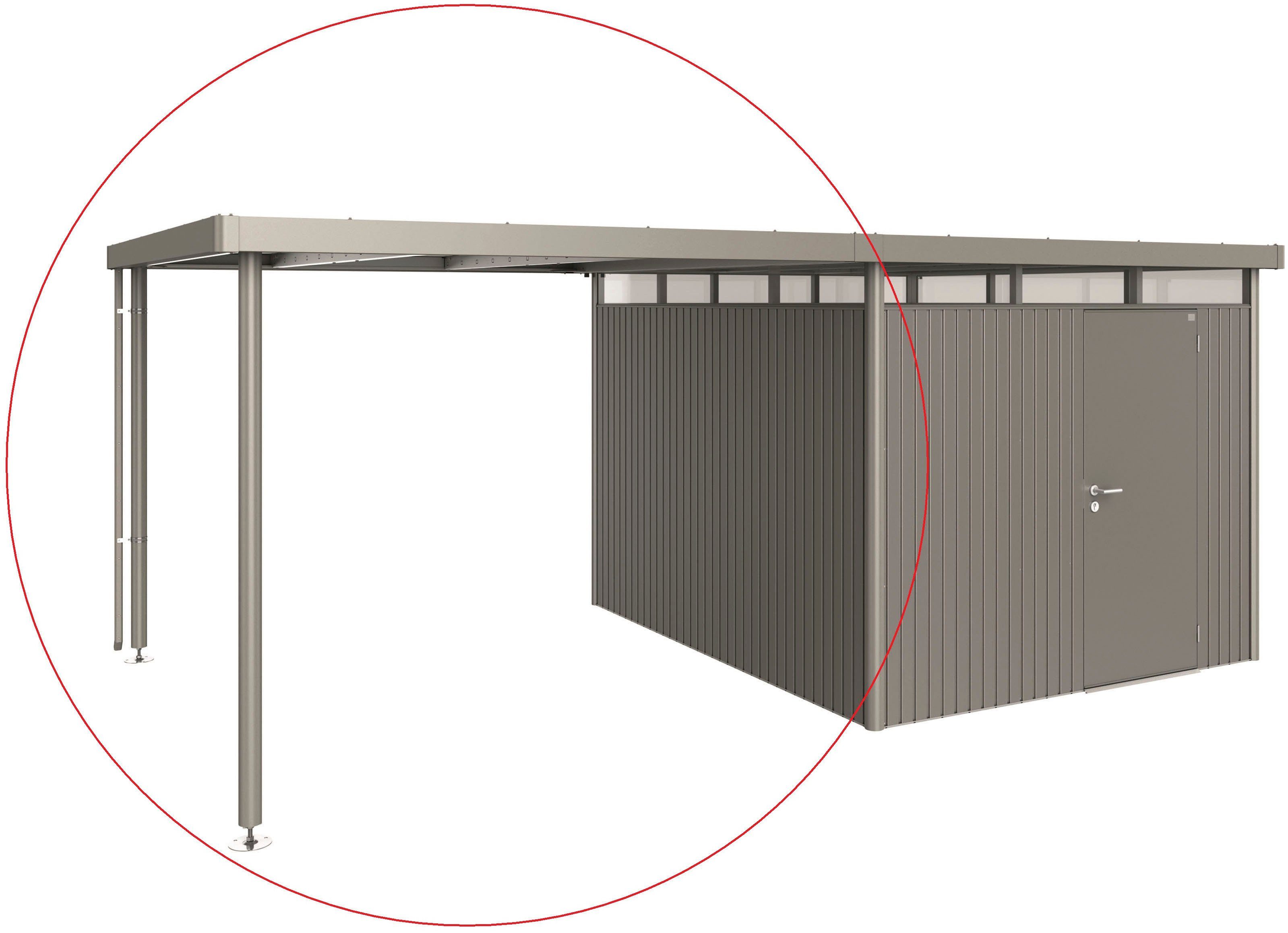 Biohort GerätehausAnbaudach, BxT 282x315 cm, für Gerätehaus HighLine