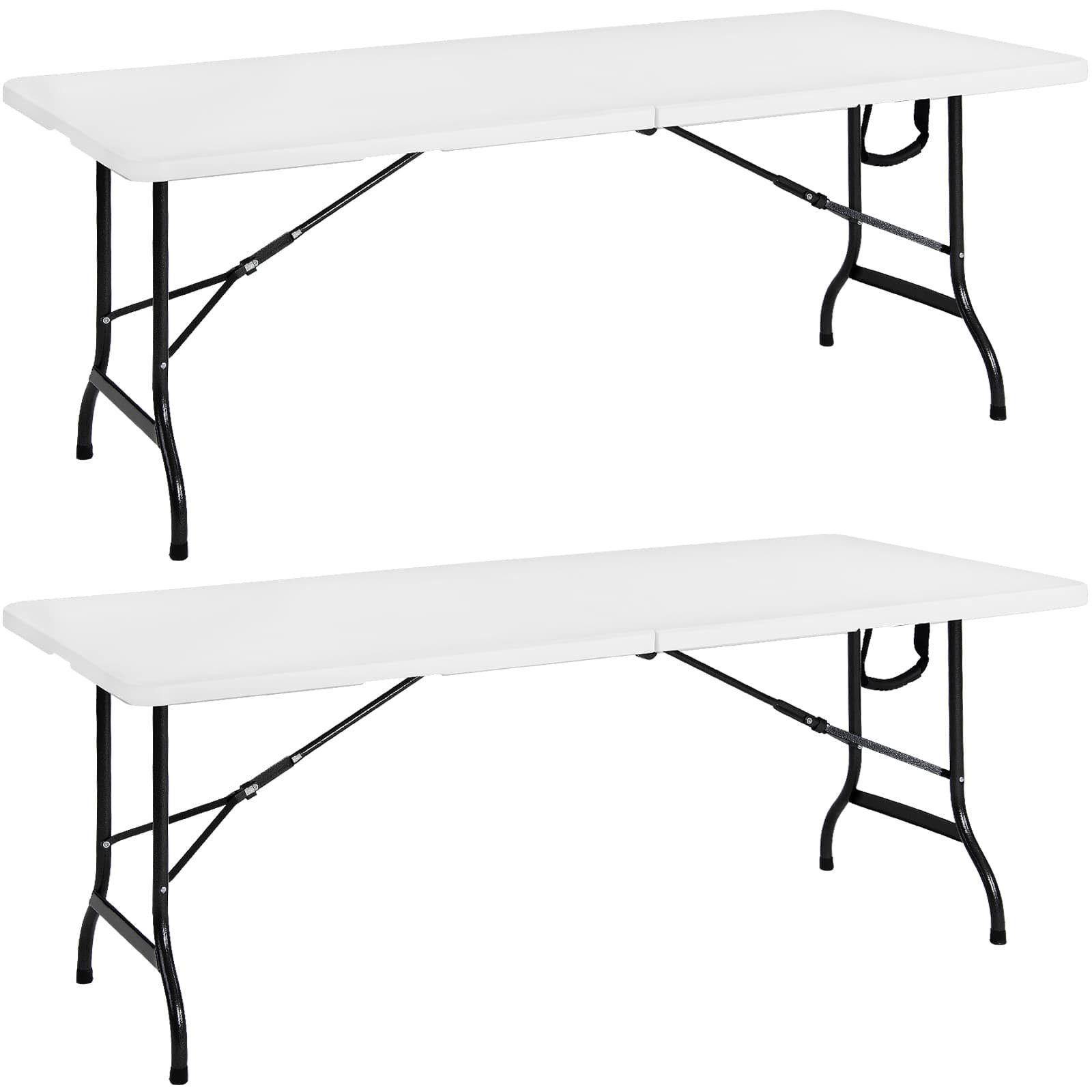 Casaria Klapptisch (2-St), 2x 183x76cm Klappbar günstig online kaufen