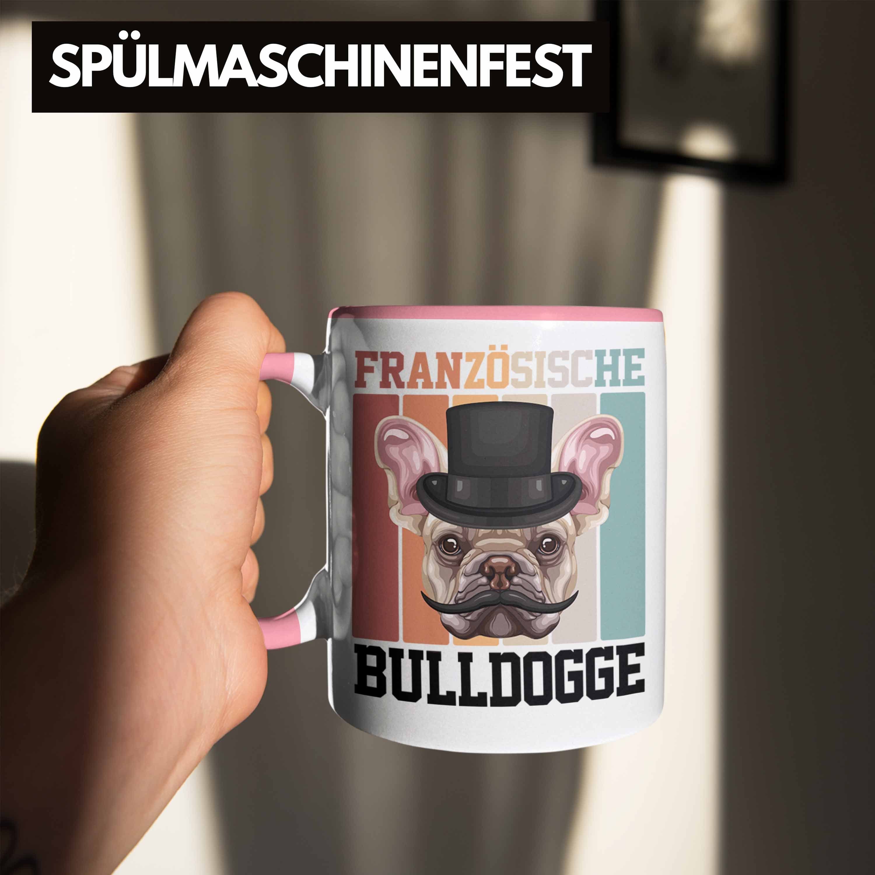 Geschenk Trendation Spruch Rosa Französische Tasse Bulldogge Besitzer Tasse Geschen Lustiger