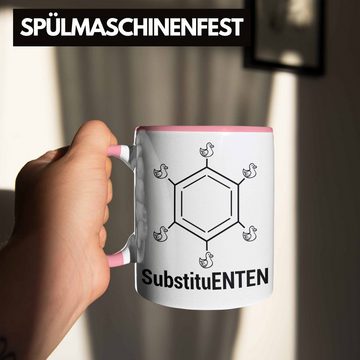 Trendation Tasse Chemie Tasse SubstituENTEN Chemiker Witz Organische Chemie Ente Kaffee