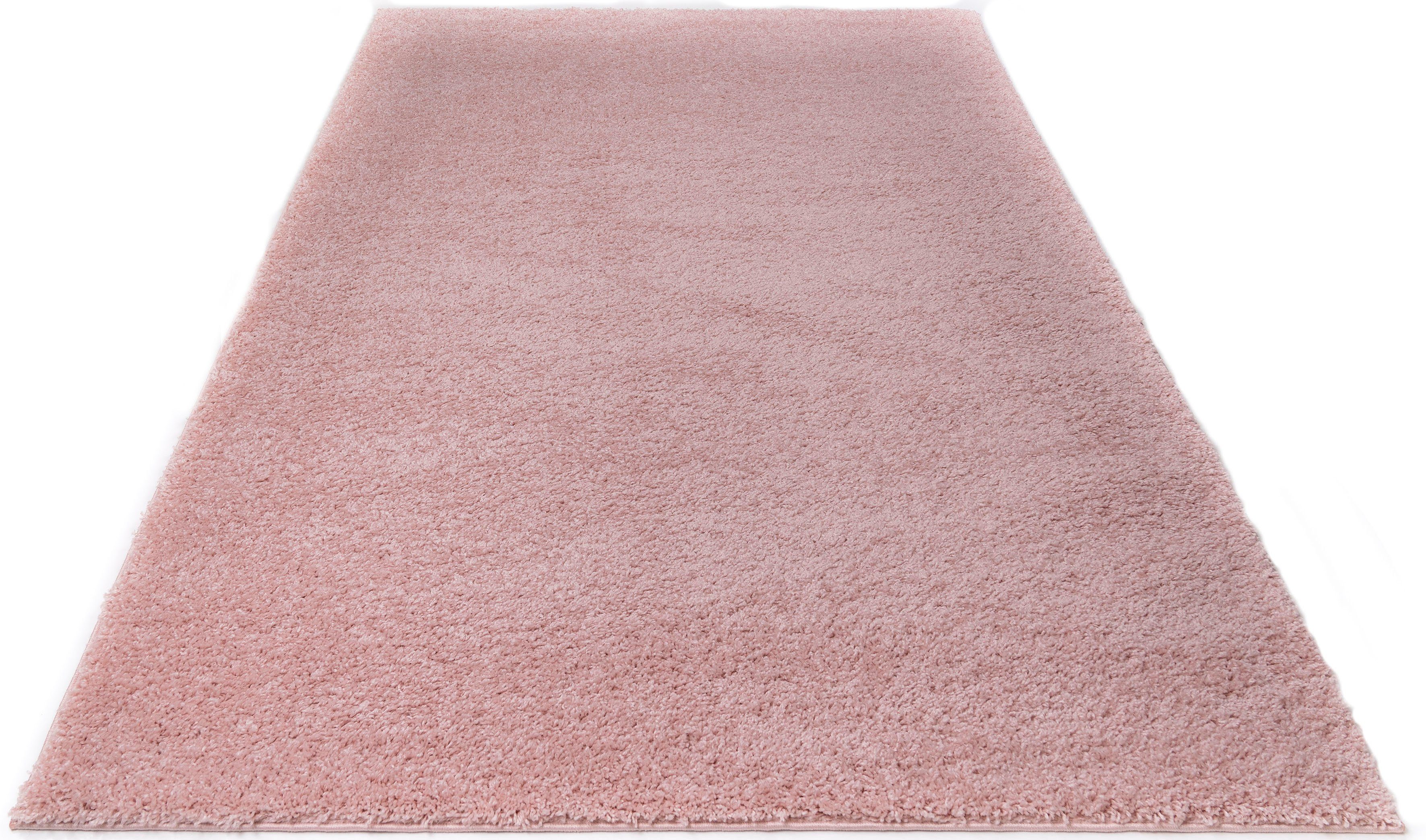 Bruno Banani Hochflor-Teppich Shaggy Soft, rechteckig, günstig online kaufen