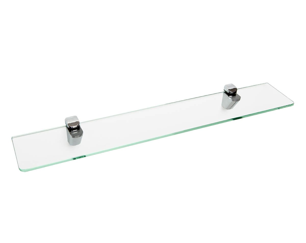 einfachgutemoebel Waschtisch-Set Glasregal 60x10cm Sicherheitsglas ESG, günstig online kaufen