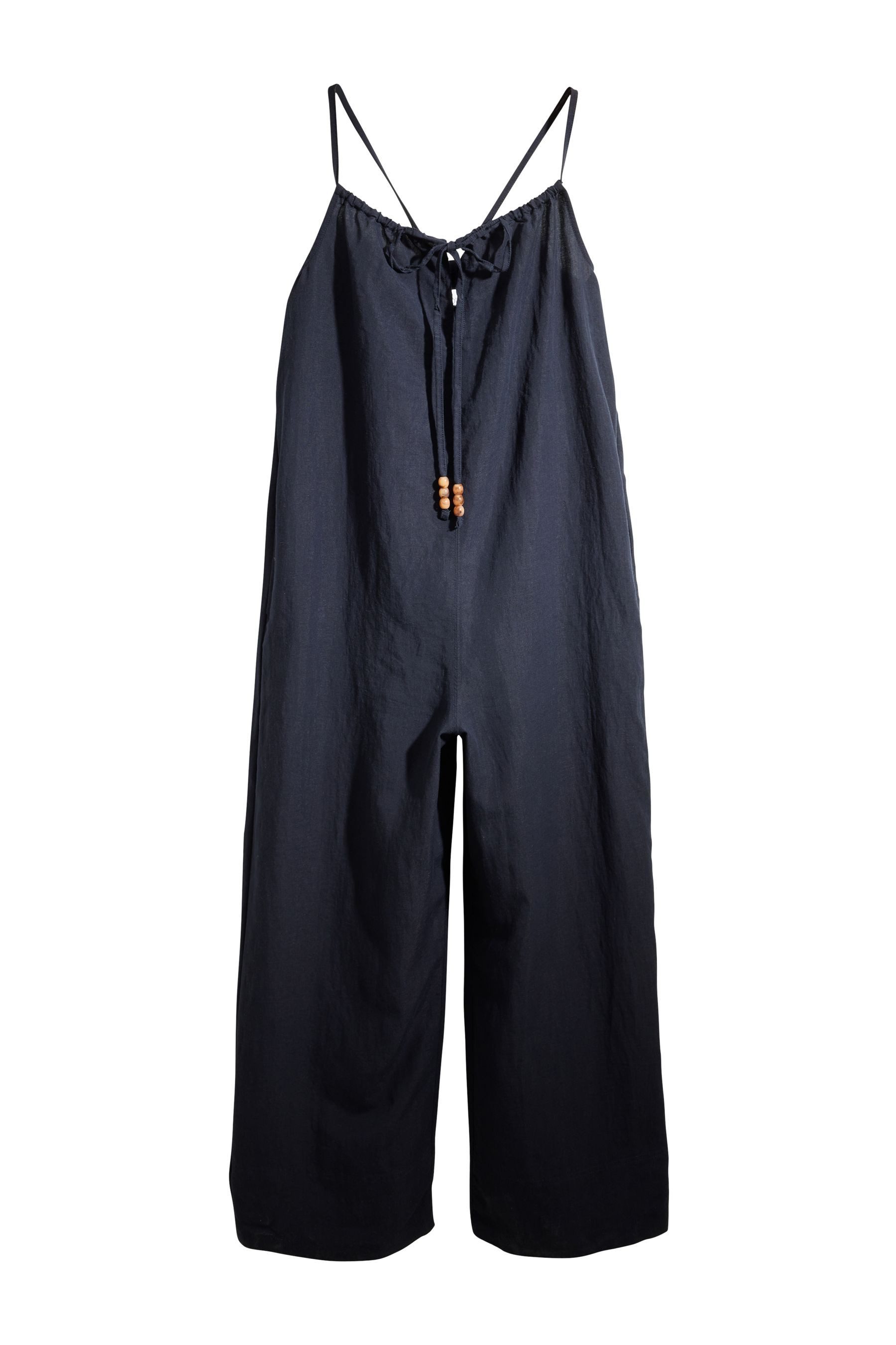 Next Jumpsuit Jumpsuit mit Trägern aus Leinen (1-tlg)