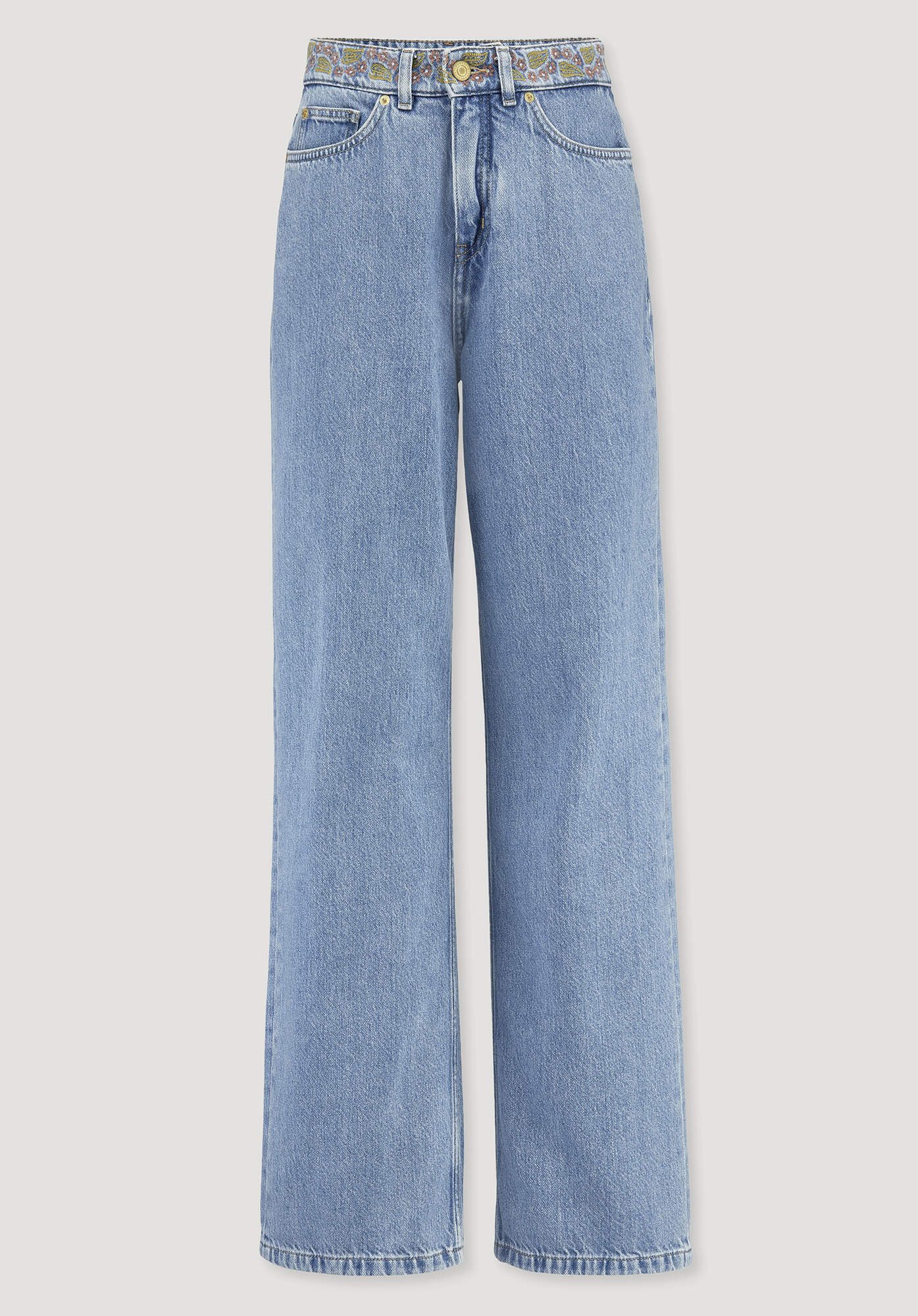 Hessnatur Bequeme Jeans aus Bio-Baumwolle mit TENCEL™ Lyocell (1-tlg) aus Bio-Baumwolle mit TENCEL™ Lyocell