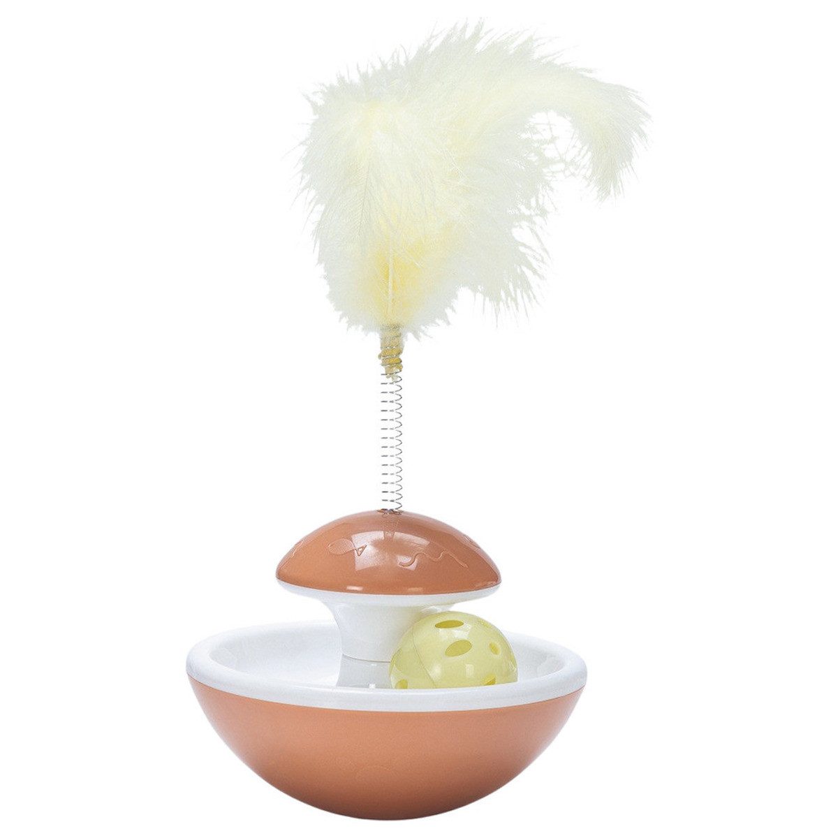 Beeztees Tier-Intelligenzspielzeug Kitten Katzenspielzeug Tumbler Toeloes günstig online kaufen