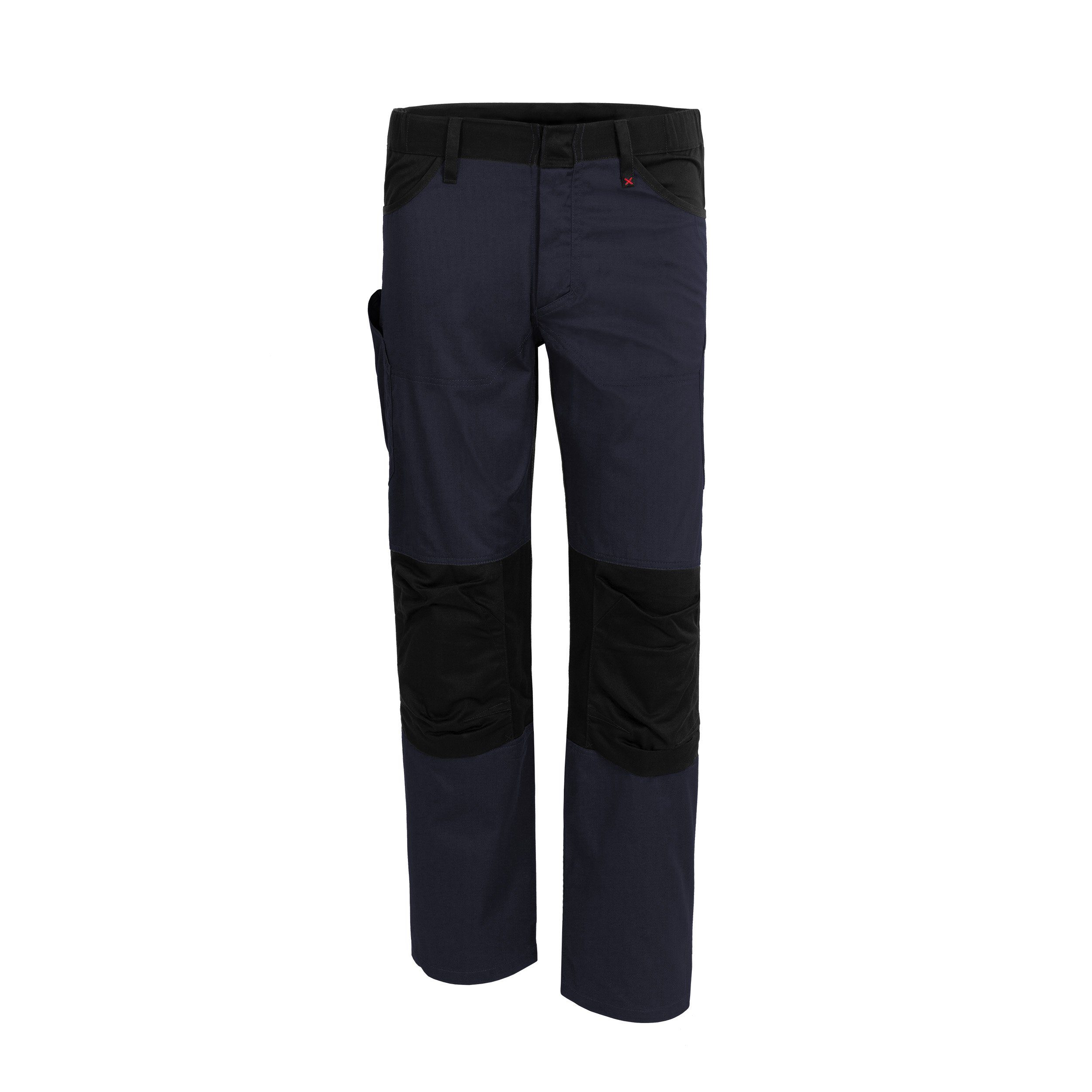 QUALITEX HIGH QUALITY WORKWEAR Arbeitsbundhose "X-Serie" X-treme strapazierfähige Arbeitshose - faserverstätkt (1-tlg) Werkstatthose, 9 Taschen, Bundhose mit vorgeformter Kniepolstertasche