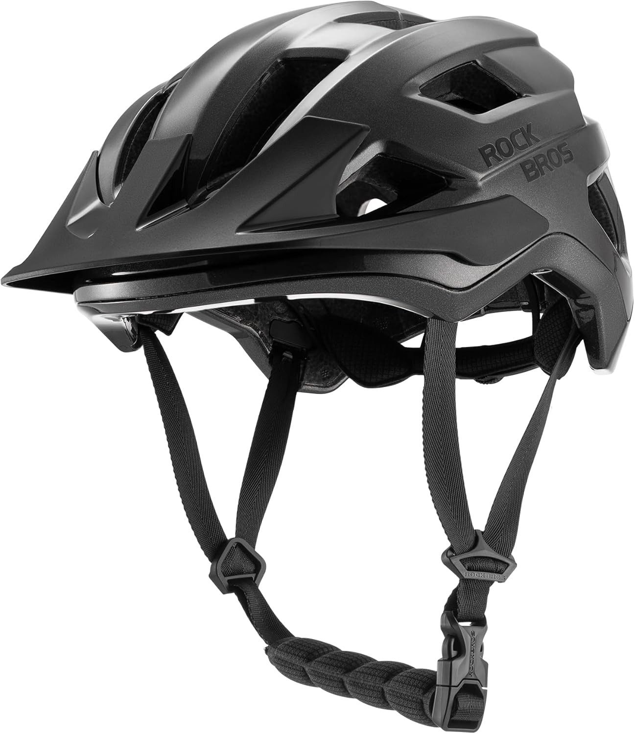 ROCKBROS Fahrradhelm Kinder- & Jugendfahrradhelm mit abnehmbarem Visier, gute Belüftung