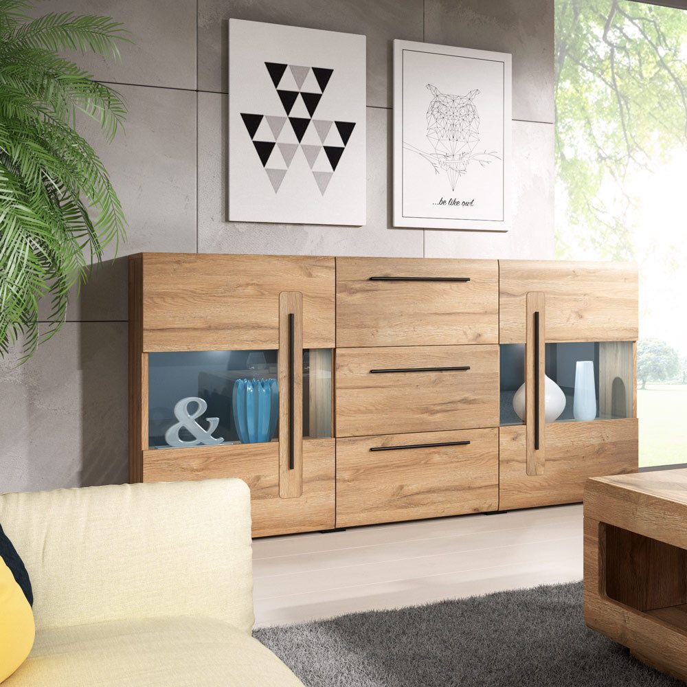 Lomadox Wohnzimmer-Set TURDA-83, (Mega-Spar-Set, 6-St., 6-tlg), günstig online kaufen