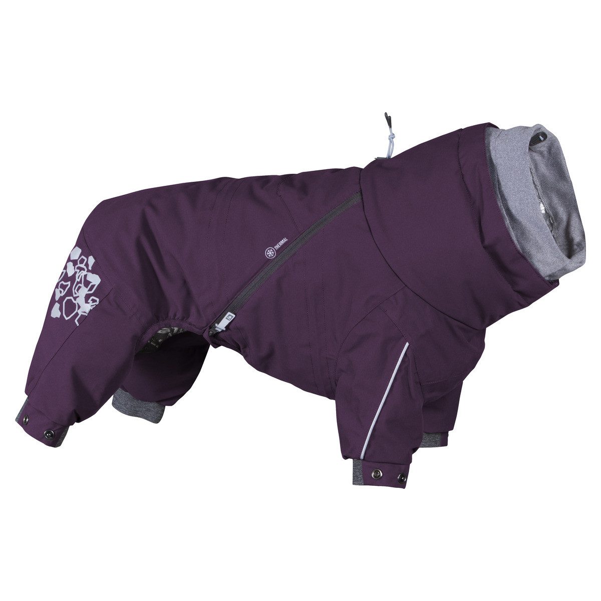 HURTTA Hundeoverall Extreme Overall (Wärme-Overall) eggplant