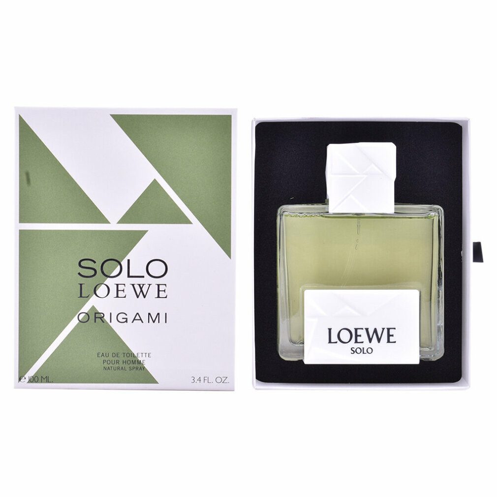 Loewe Eau de Cologne Solo Origami Eau de Toilette 100ml Spray