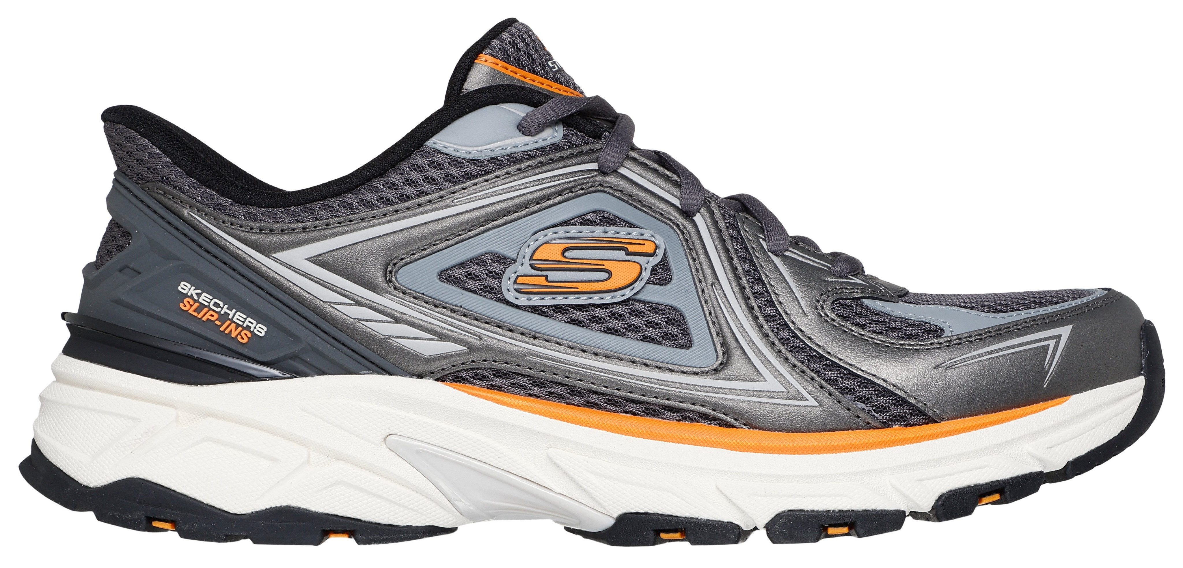 Skechers STAMINA SPORT Slip-On Sneaker Trainingsschuh, Retro Sneaker mit Slip-ins