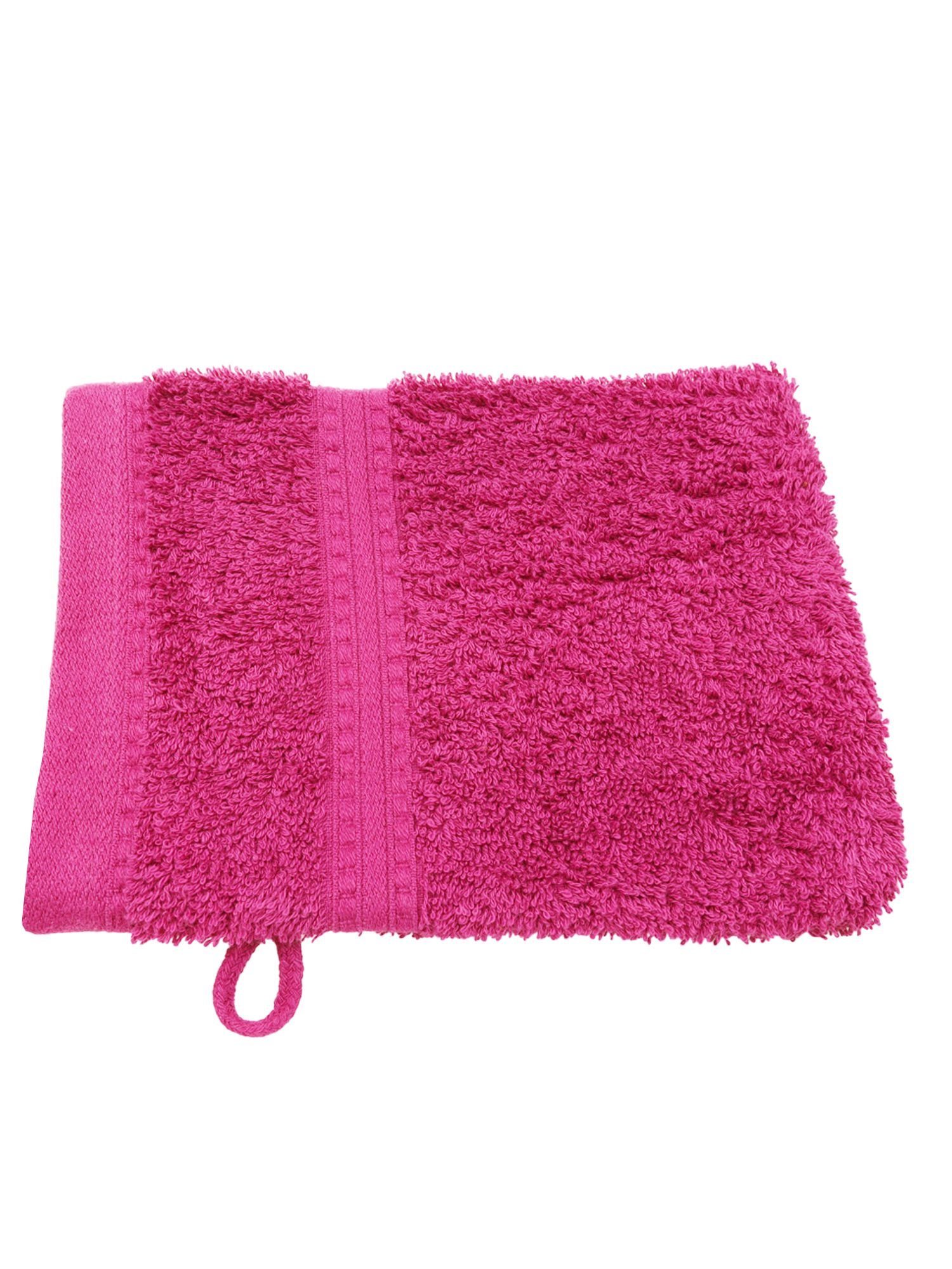 Julie Julsen Handtuch 1-Handtuch-Fuchsia-Waschhandschuh 15 x 21 cm, Bio-Bau günstig online kaufen
