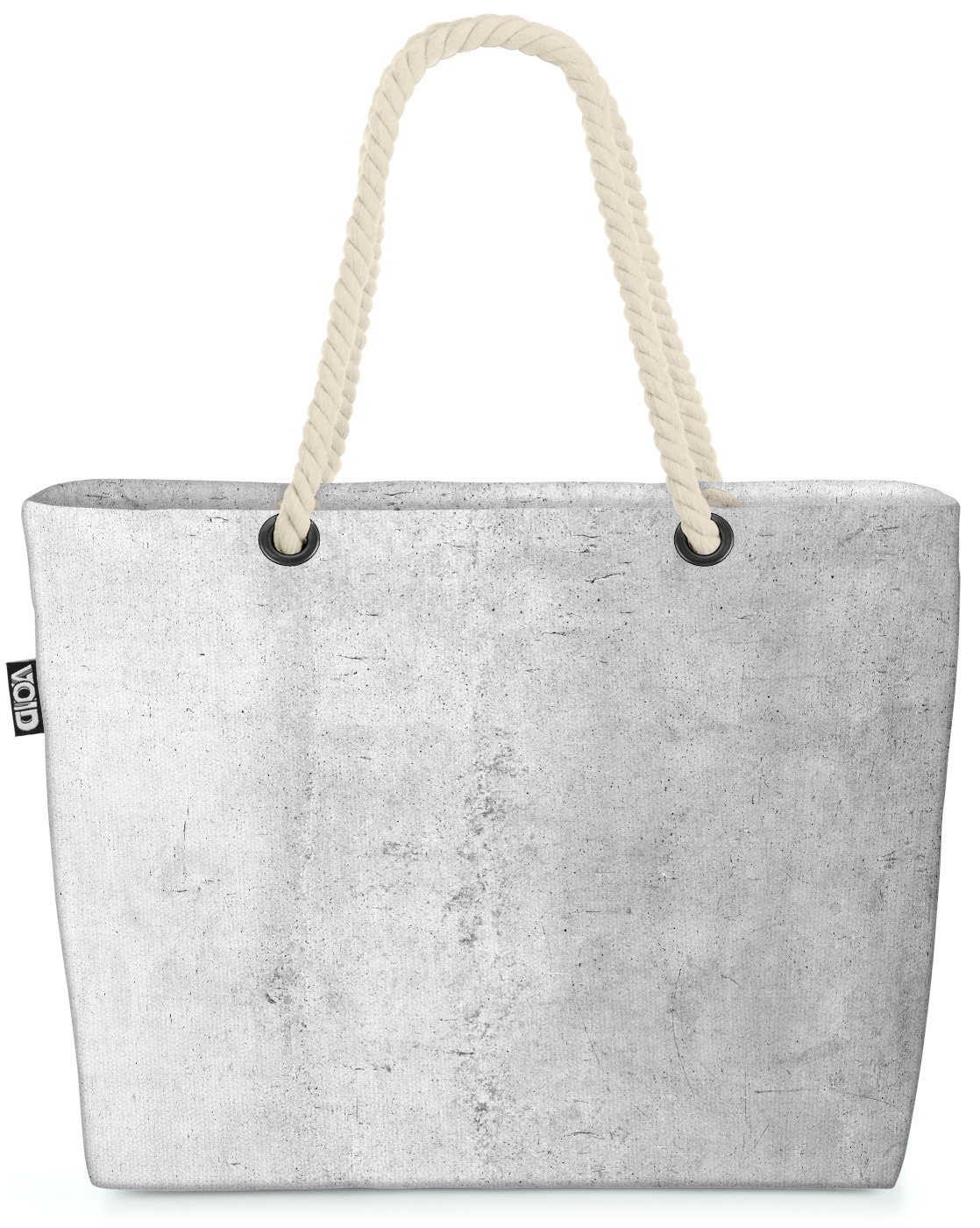 VOID Strandtasche (1-tlg), Sichtbeton Beach Bag backstein stein Fassade Boden Bauhaus Baustoff beton porös