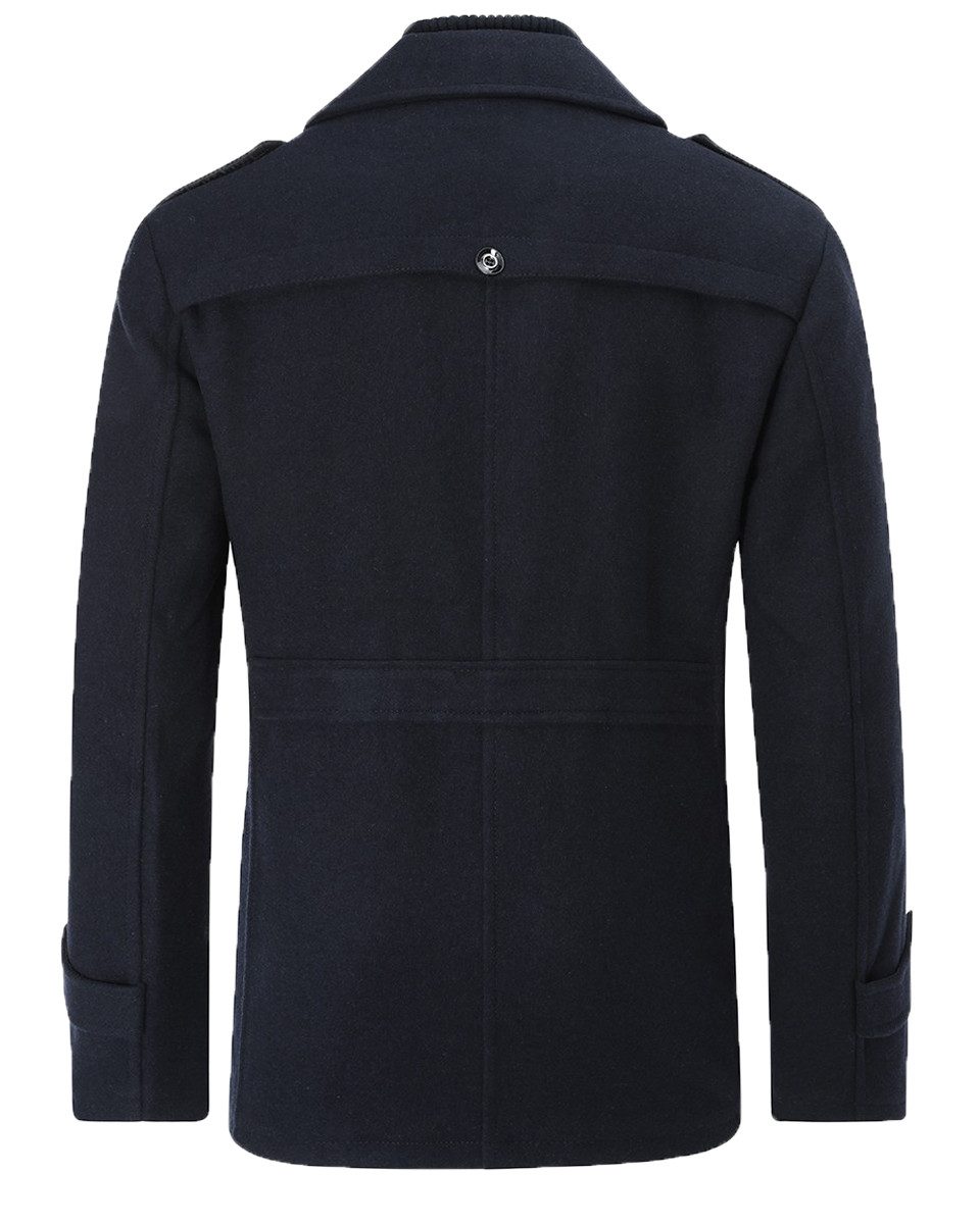 Allthemen Kurzmantel Herren Wollmix Mantel mit günstig online kaufen