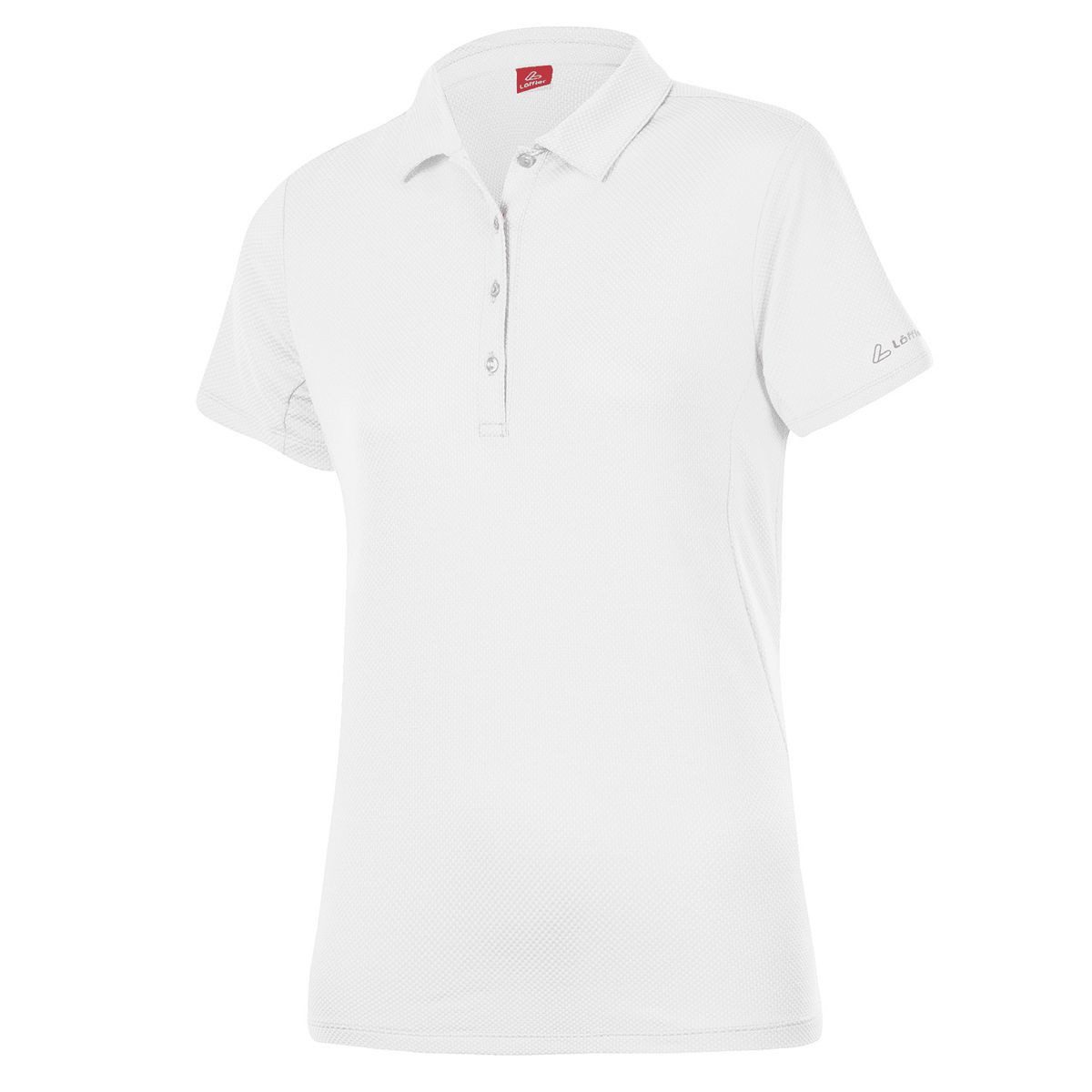 Löffler Poloshirt Women Poloshirt Tencel(tm) CF Das multisportive Poloshirt mit der TENCELTM Wabenstruktur liegt