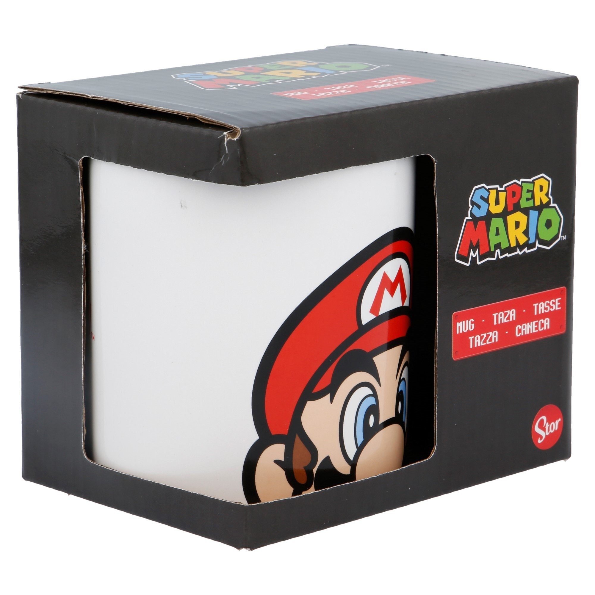 Super Mario Tasse Super Mario Gamer Kaffeetasse Teetasse Geschenkidee 330 ml, Keramik