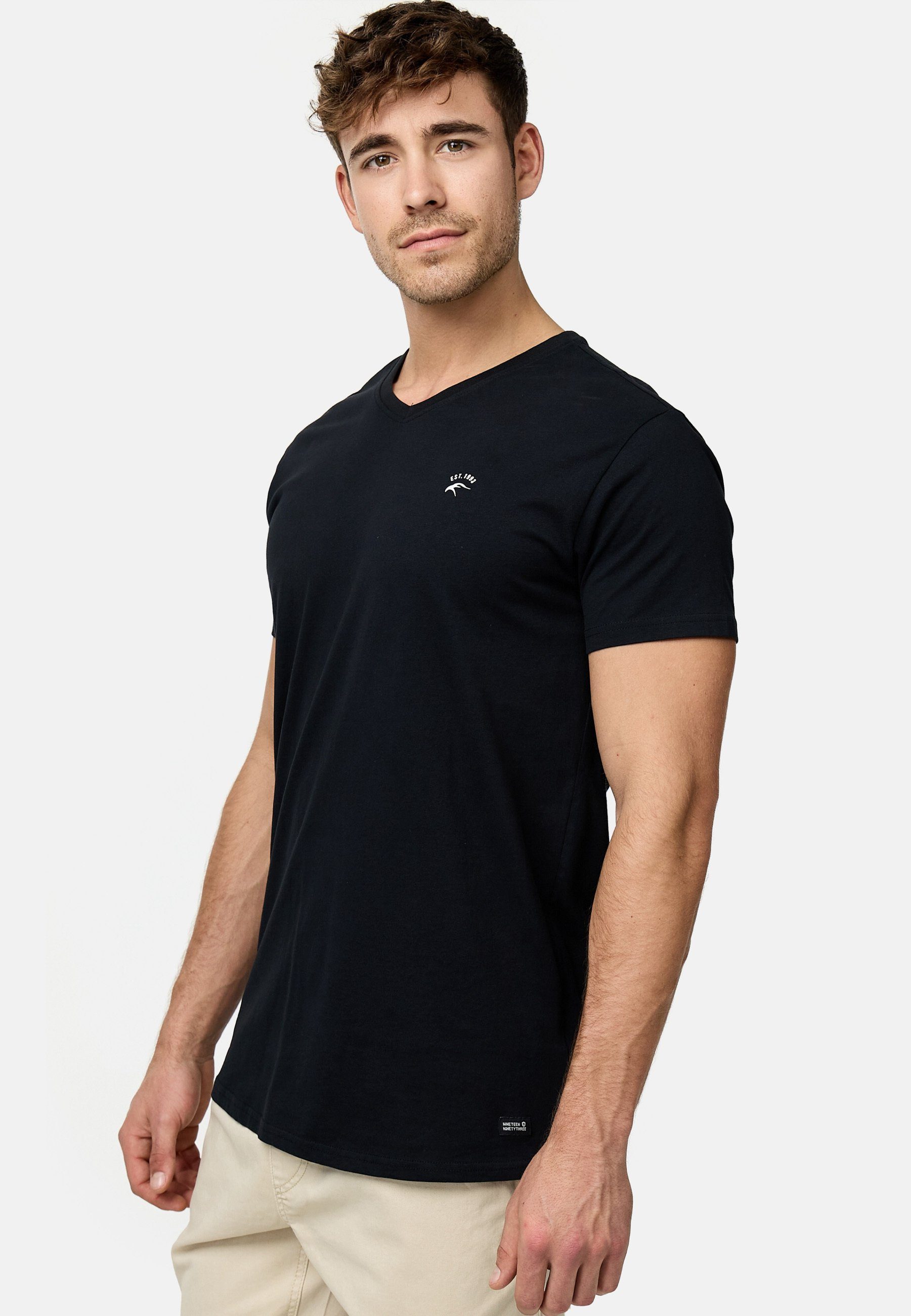Indicode T-Shirt Herren INClever Shirt Tee Herrenshirt