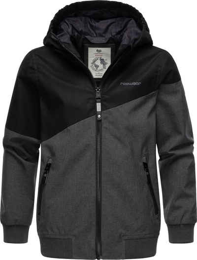 Ragwear Outdoorjacke Jowell II sportliche Jungen Jacke mit Kapuze