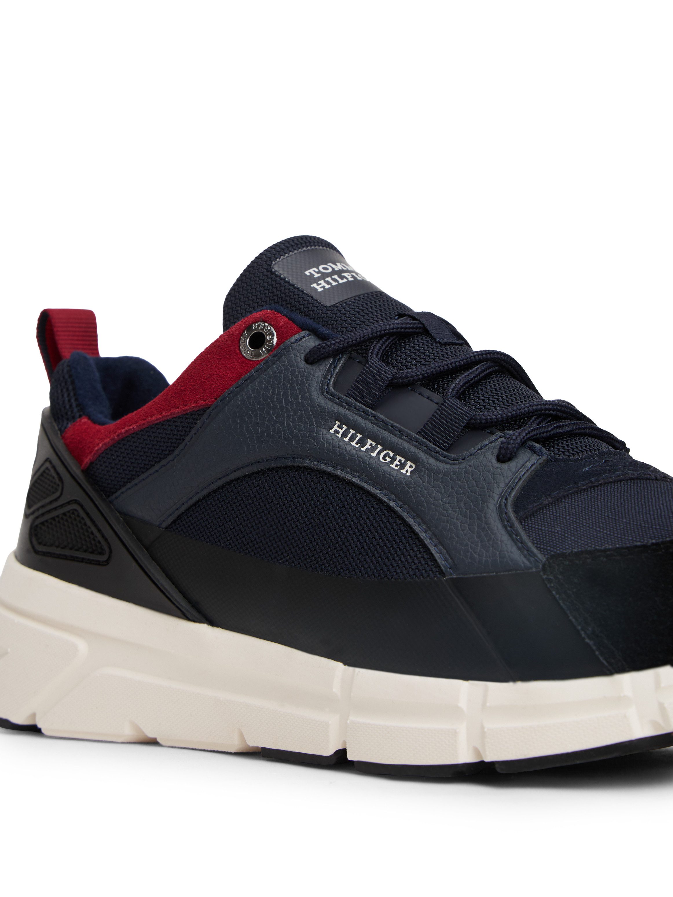 Tommy Hilfiger MODERN COMFORT RUN OUTDOOR Sneaker, Freizeitschuh, Schnürschuh im coolen Materialmix