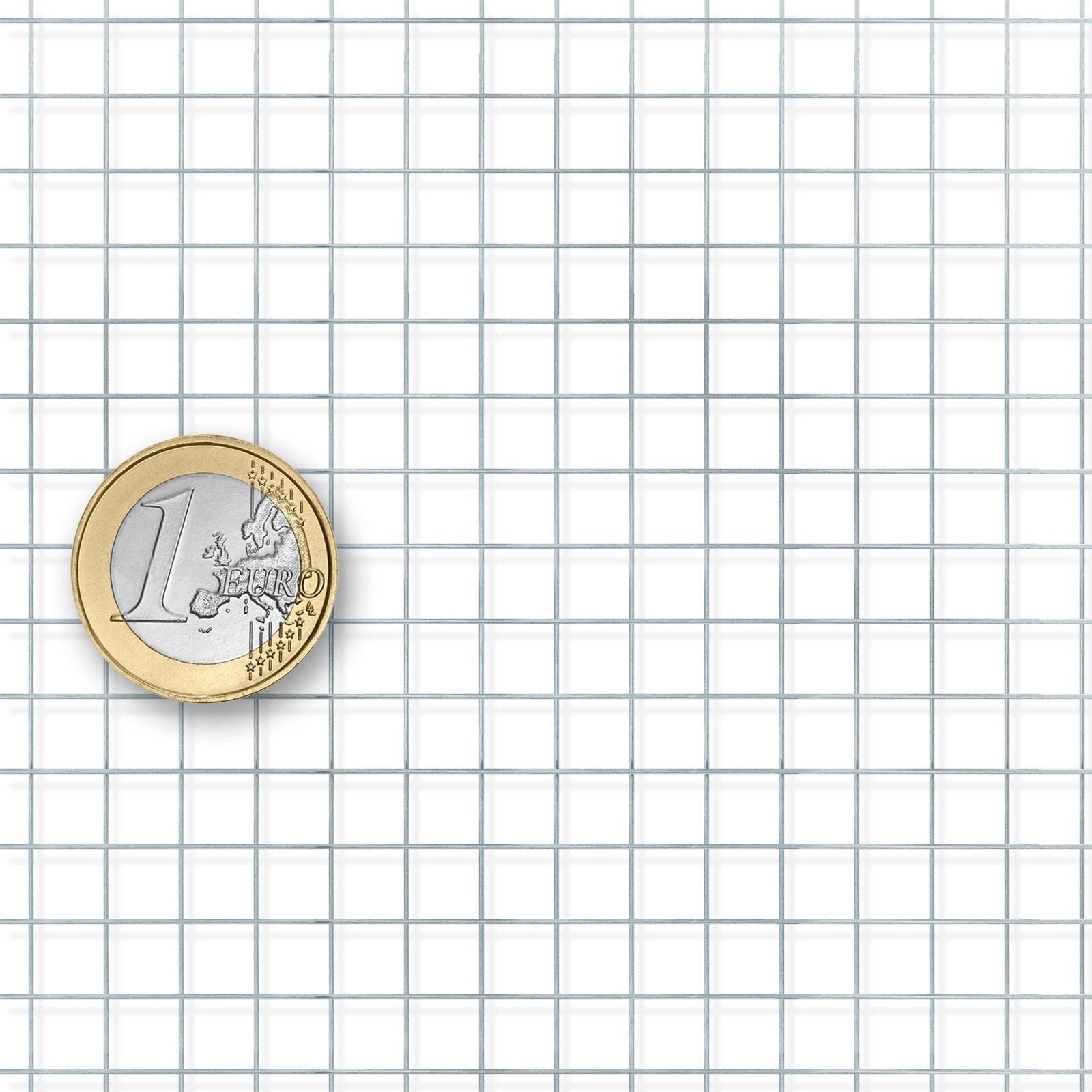 Floordirekt Volierendraht verzinkt, Drahtgitter feinmaschig 6,3 mm, Wühlmausschutz & Nagerschutz, (Packung, 1-St., 50x500 cm), Maschendrahtzaun Rolle zuschneidb – Bild 4 von 5
