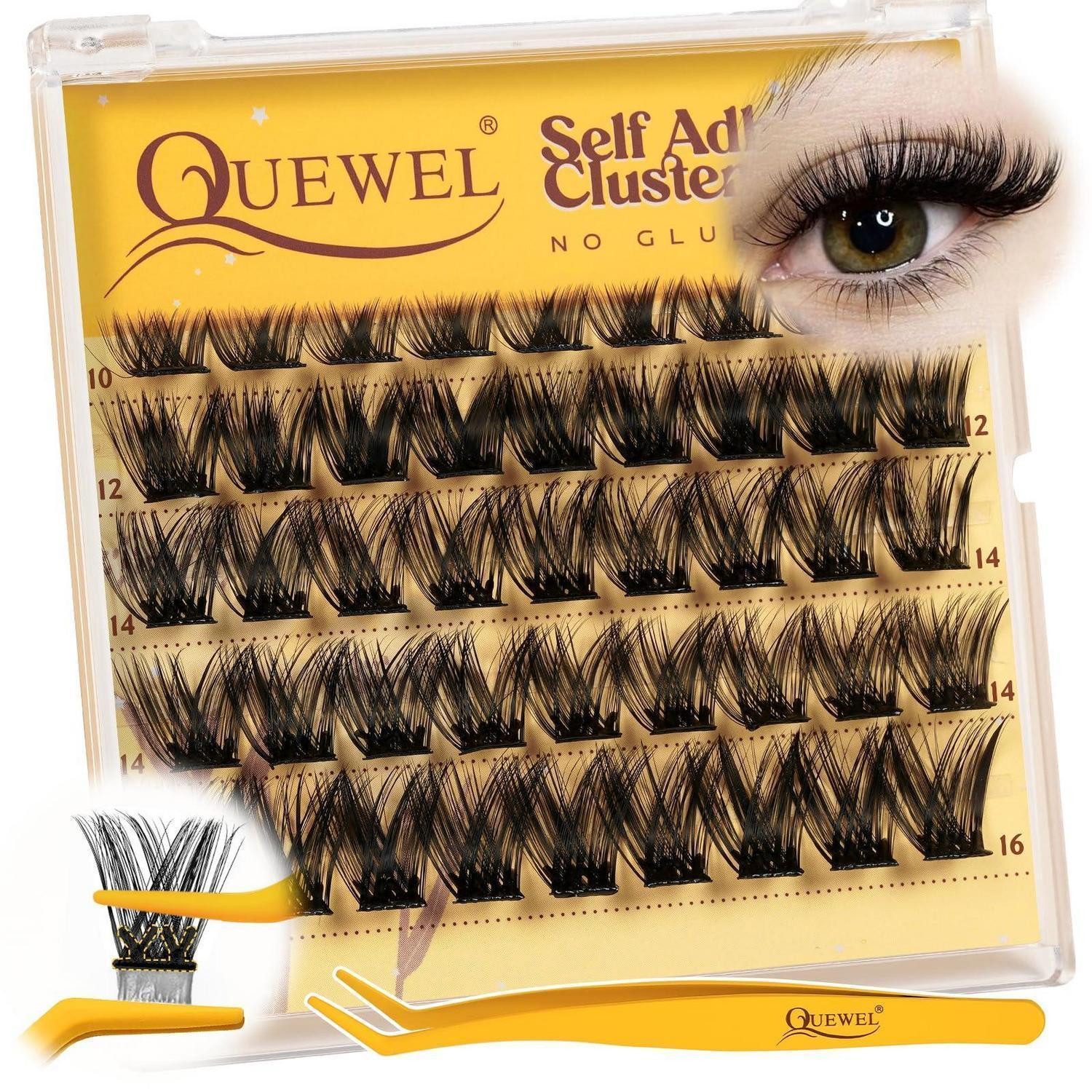 LuxusKollektion Einzelwimpern Selbstklebende Wimpern 10-16mm