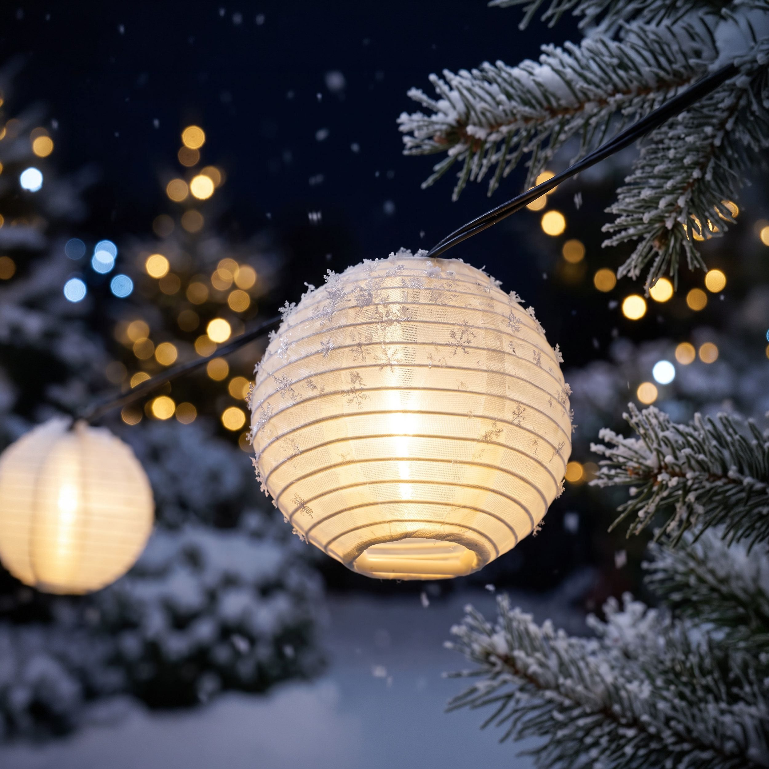 esotec LED Gartenleuchte Solarkette 30 Ballons Lampions 9m +2m Zuleitung 3000K Garten 102184, Dauerlicht oder Blinklicht, ON/OFF, LED fest integriert, 3000K warmweiß, Dauerlicht oder Blinklicht, ON/OFF, solarbetrieben ohne Stromanschluss