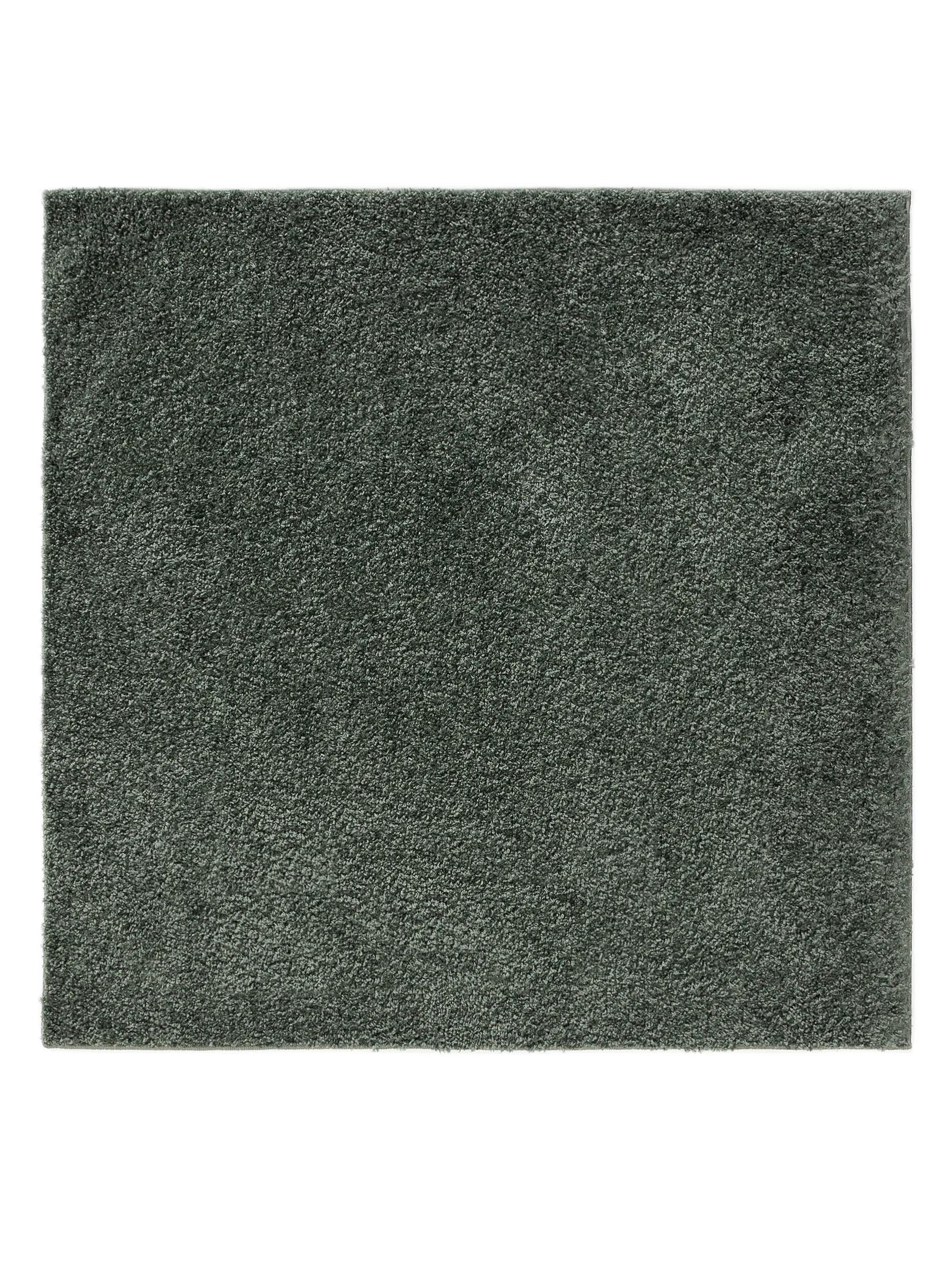 benuta Hochflor-Teppich Soho, quadratisch, Höhe: 31 mm, Teppich Wohnzimmer, Schlafzimmer, Esszimmer, Rutschfest, Waschbar